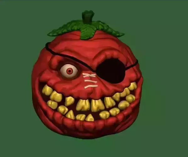 Killer Tomatoes Eat France 3D print model
