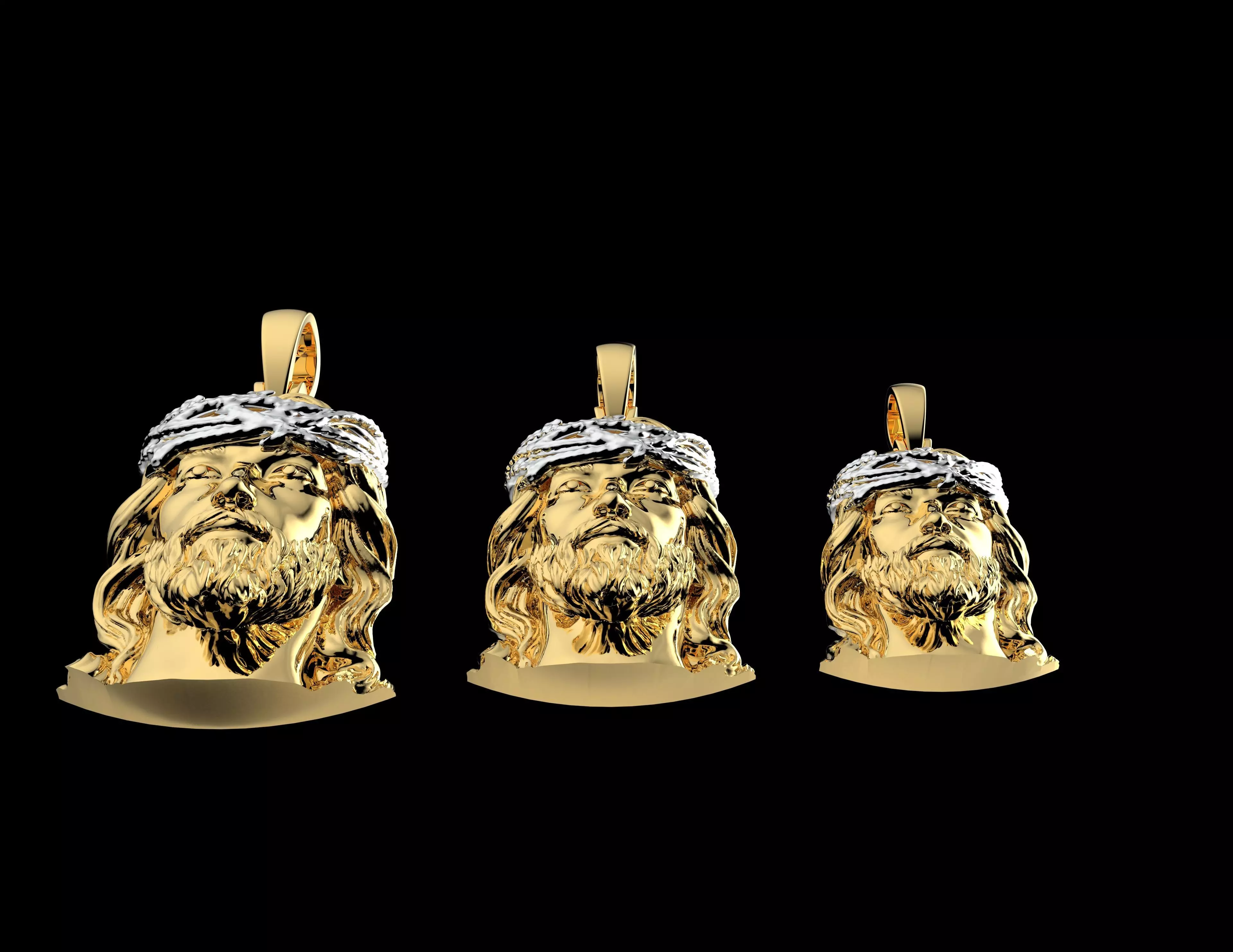 Gold N1522 3D print model_4