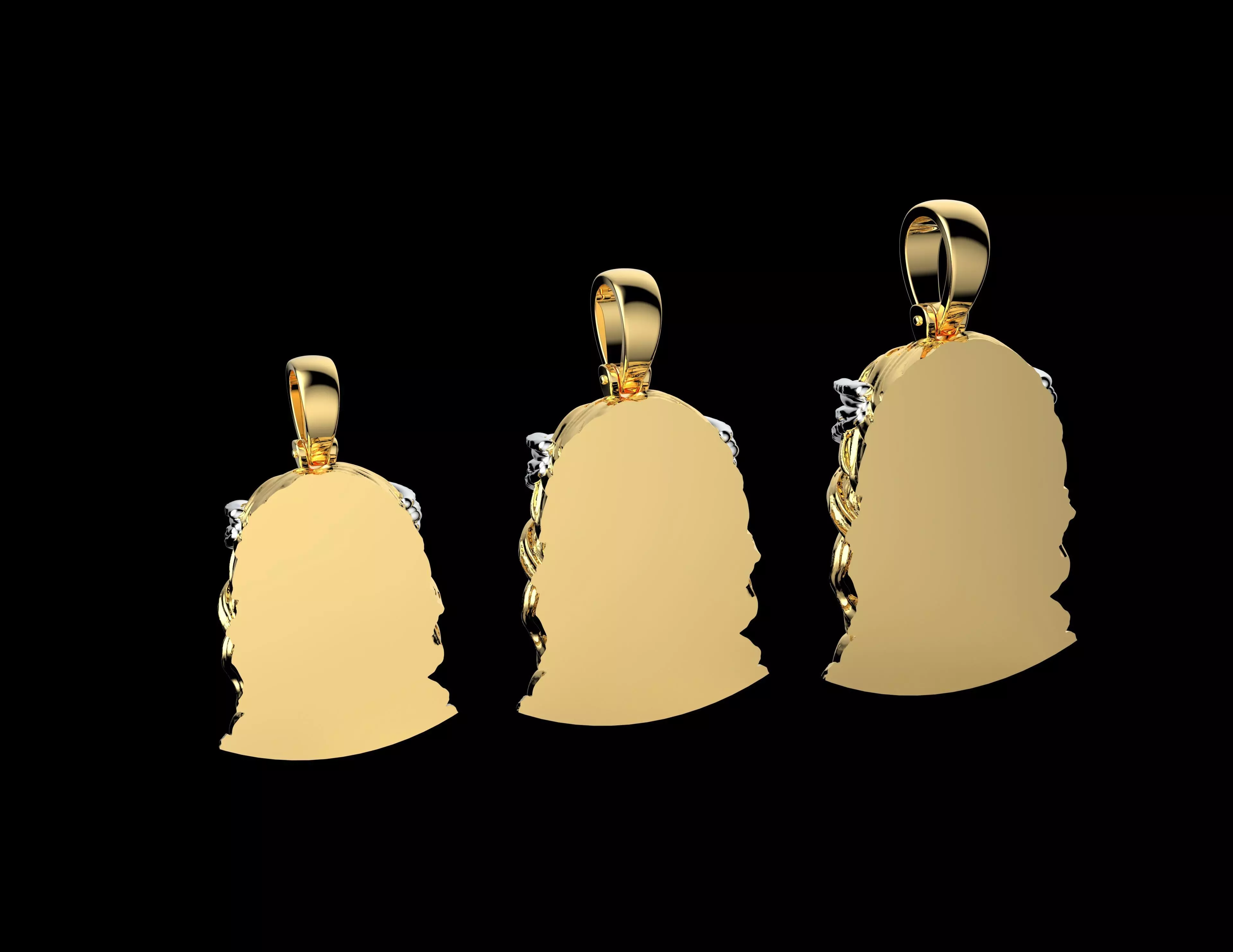 Gold N1522 3D print model_5