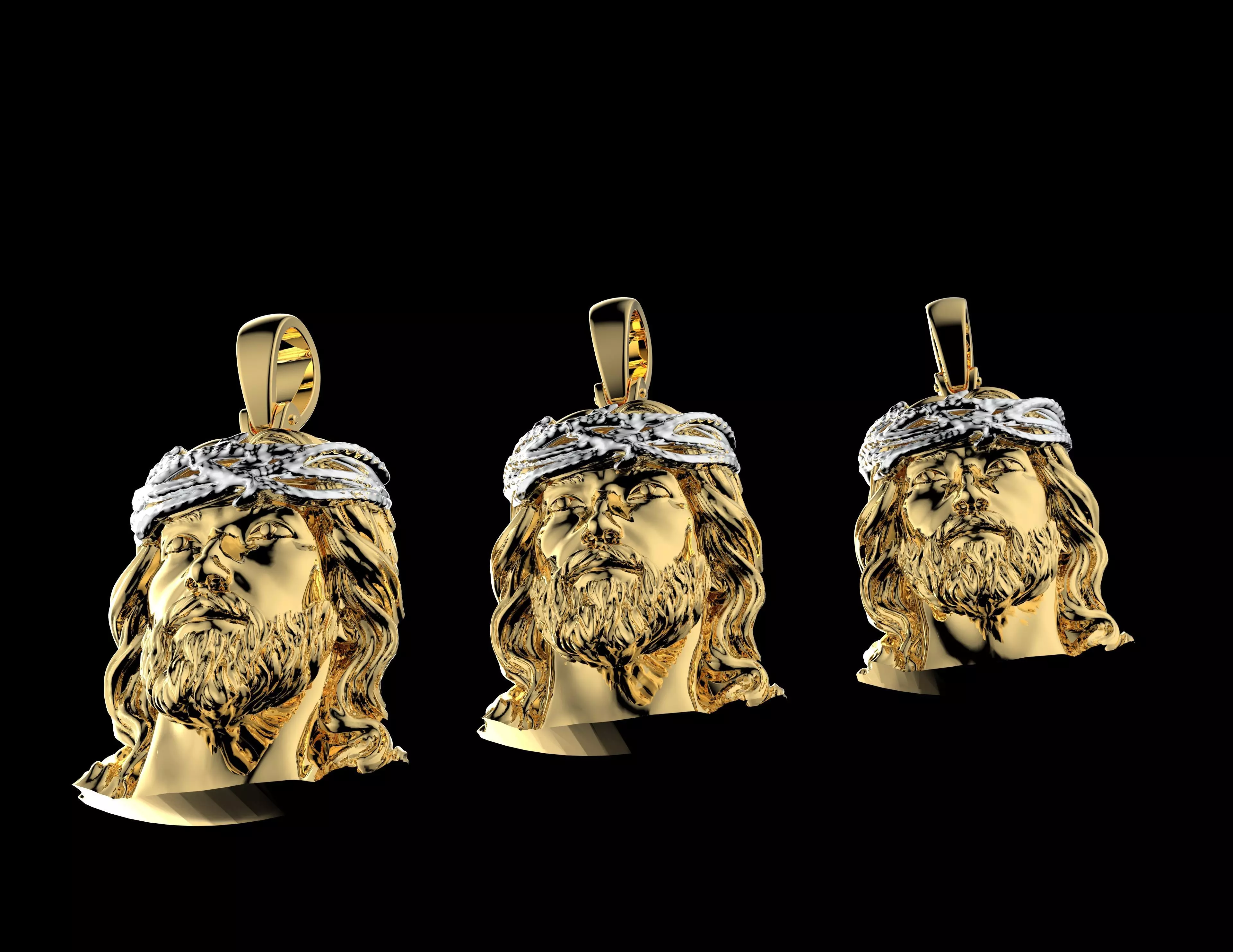 Gold N1522 3D print model_3