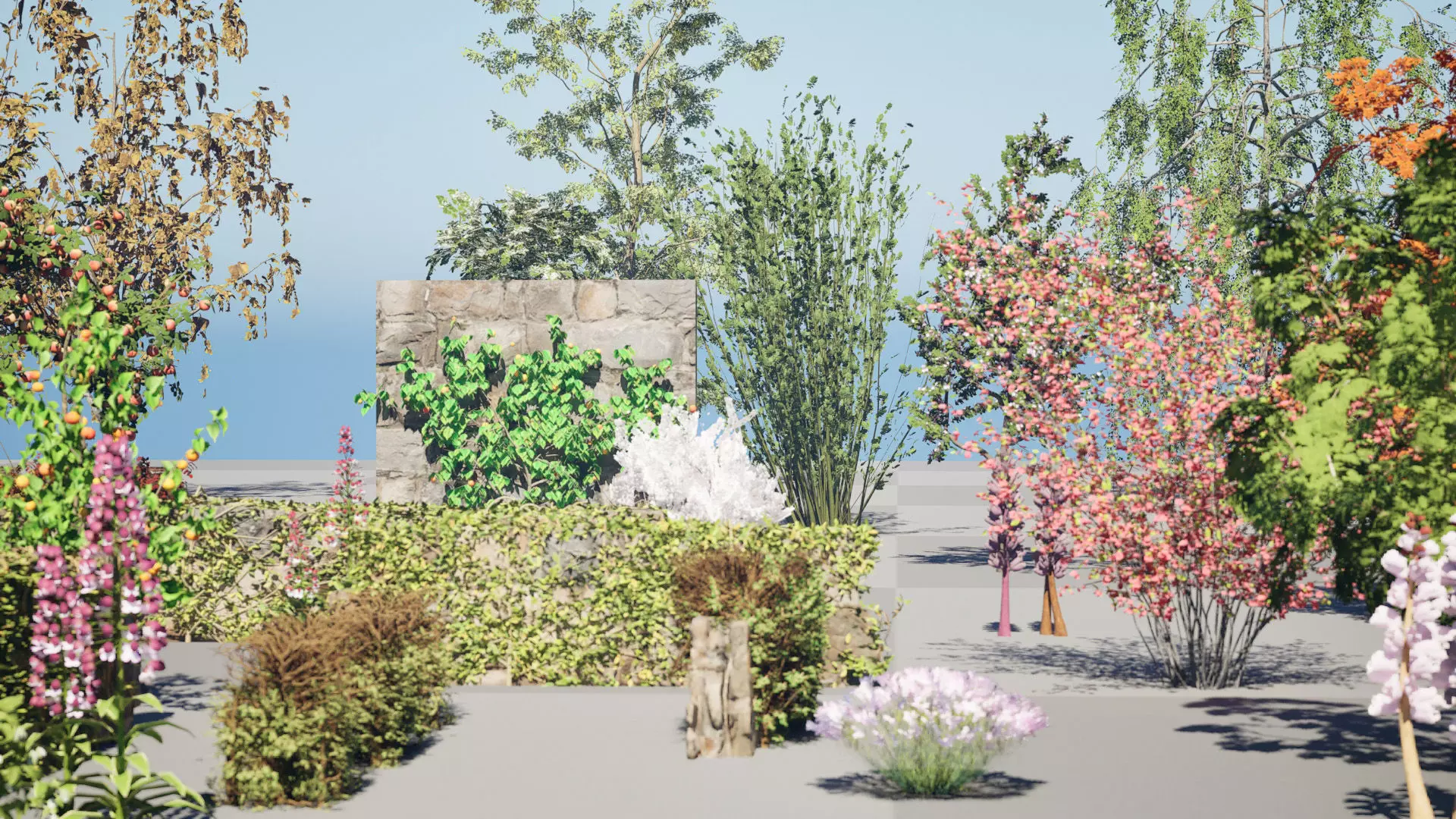 British Flora 3D Model Collection Low-poly 3D model_5