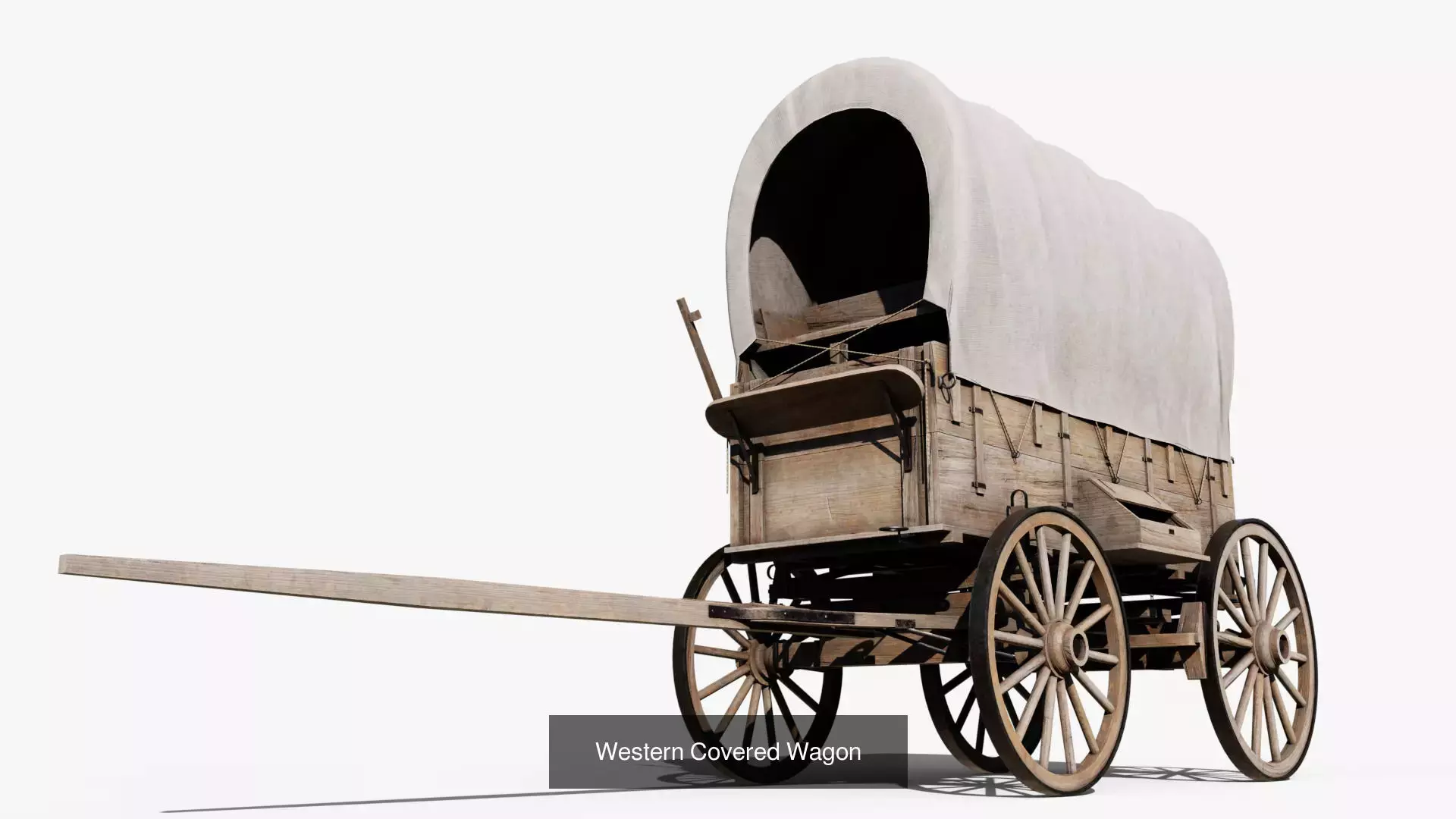 Stagecoaches and Wagons 3D Model Collection_3