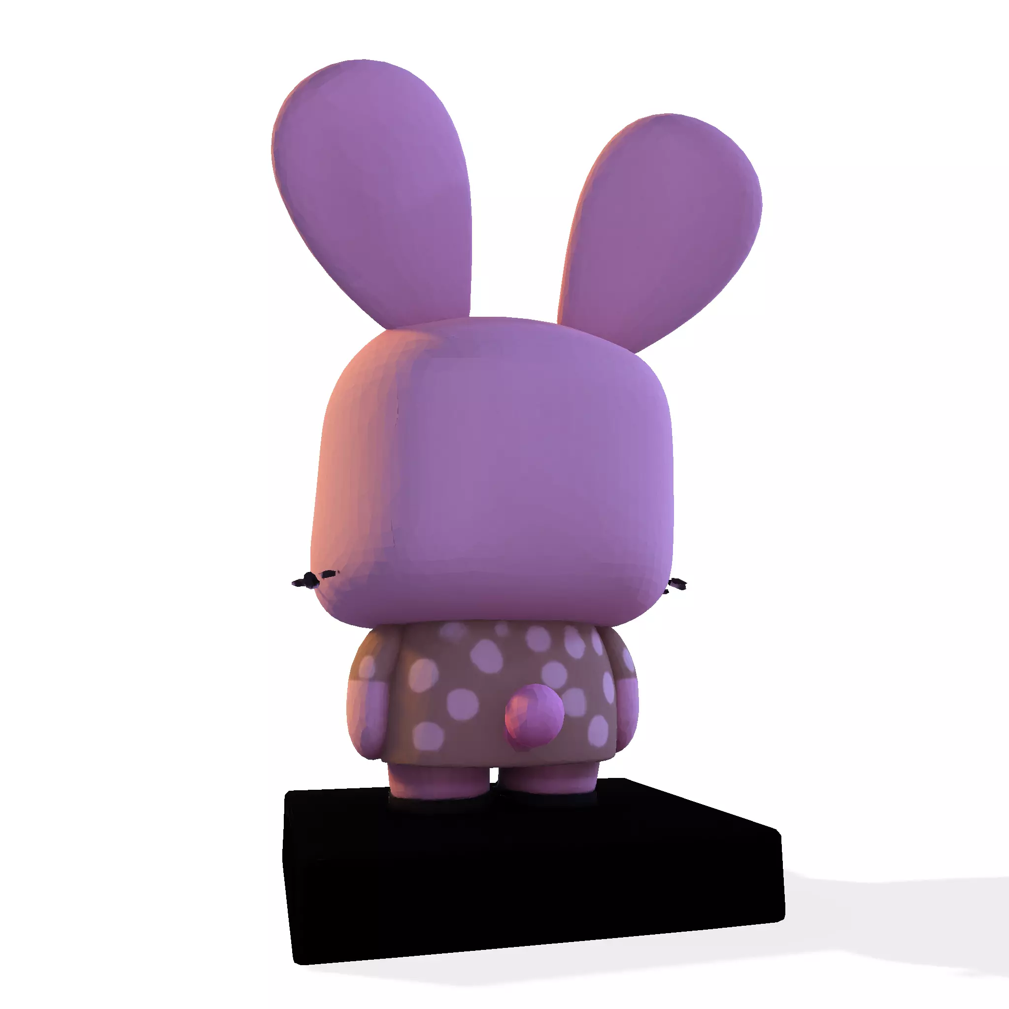 Joanna Watterson lowpoly 3D 3D print model_5