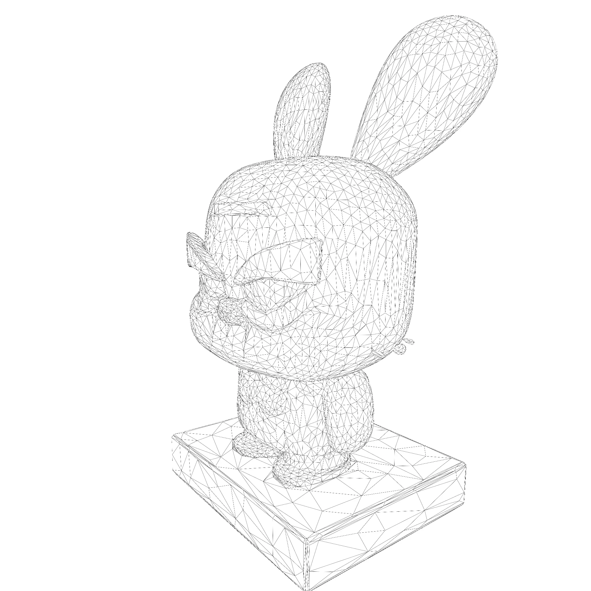 Joanna Watterson lowpoly 3D 3D print model_22