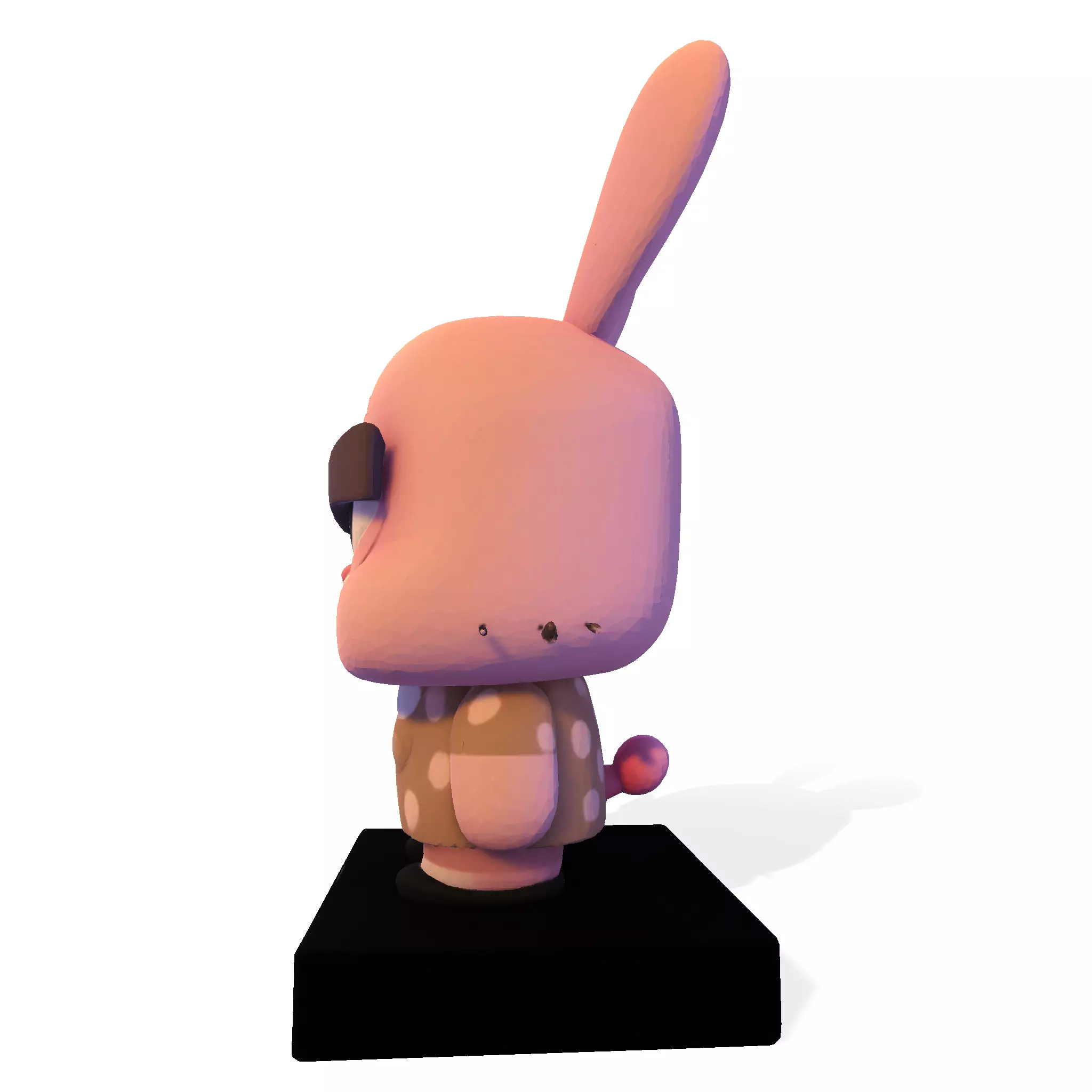 Joanna Watterson lowpoly 3D 3D print model_3