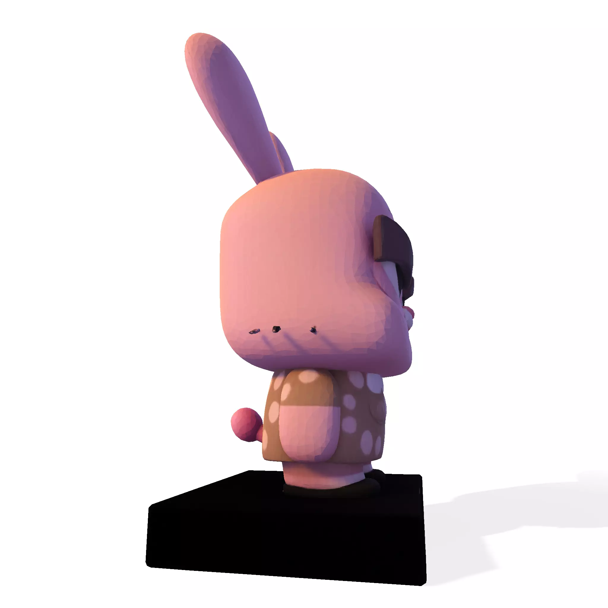 Joanna Watterson lowpoly 3D 3D print model_8