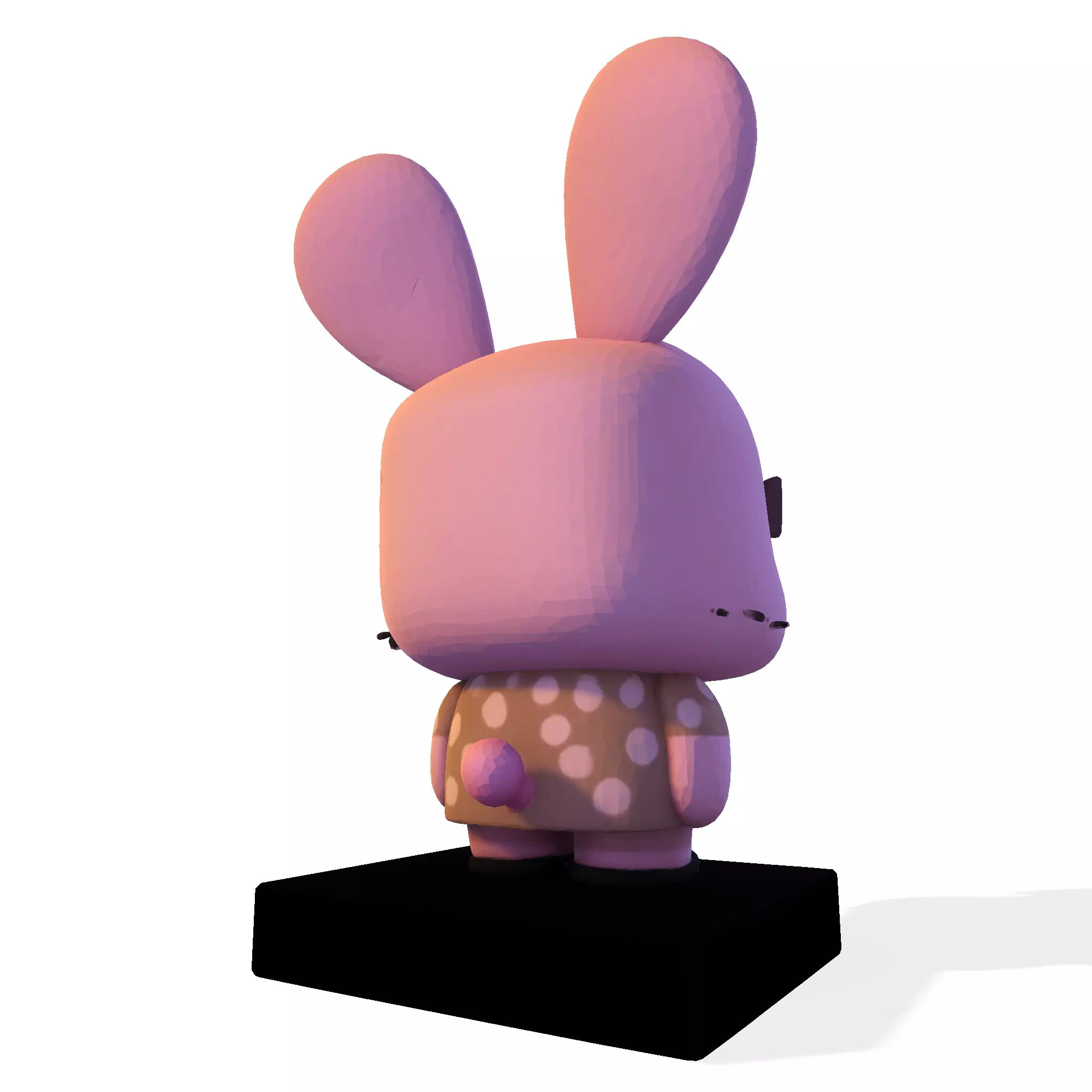 Joanna Watterson lowpoly 3D 3D print model_6