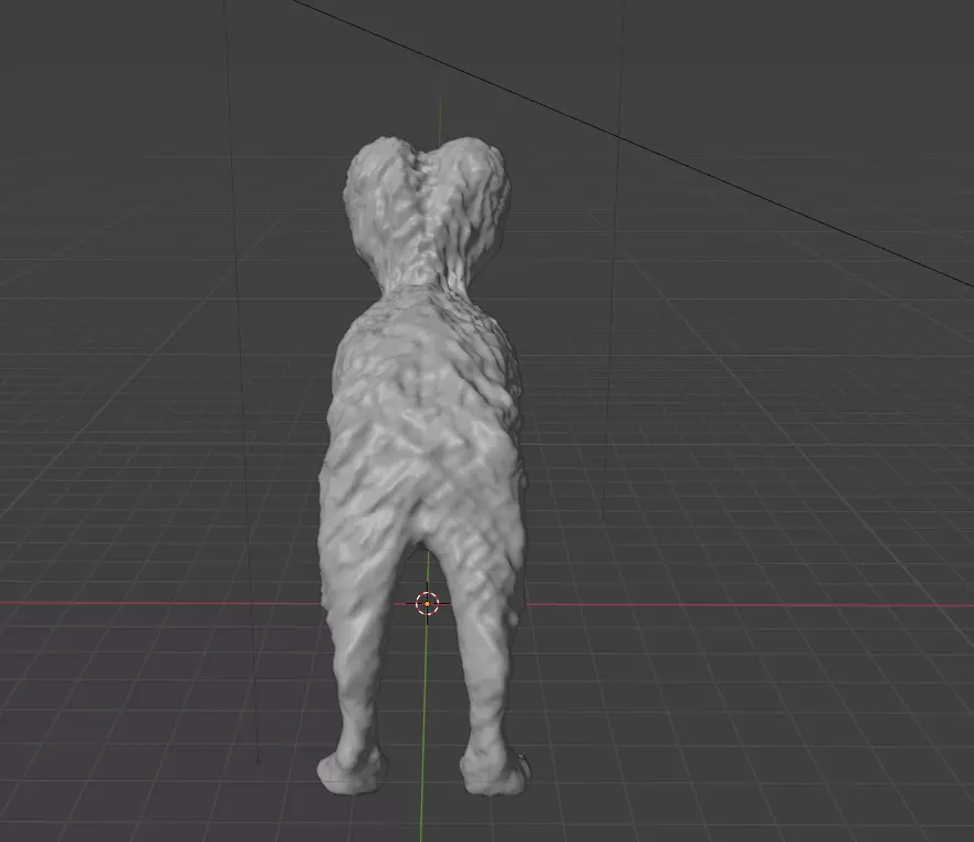 Two Face Dog 3D model_4