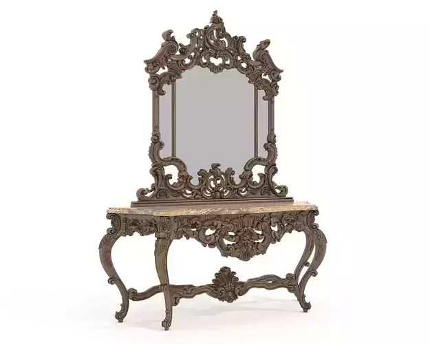 Classic European Style Console Table