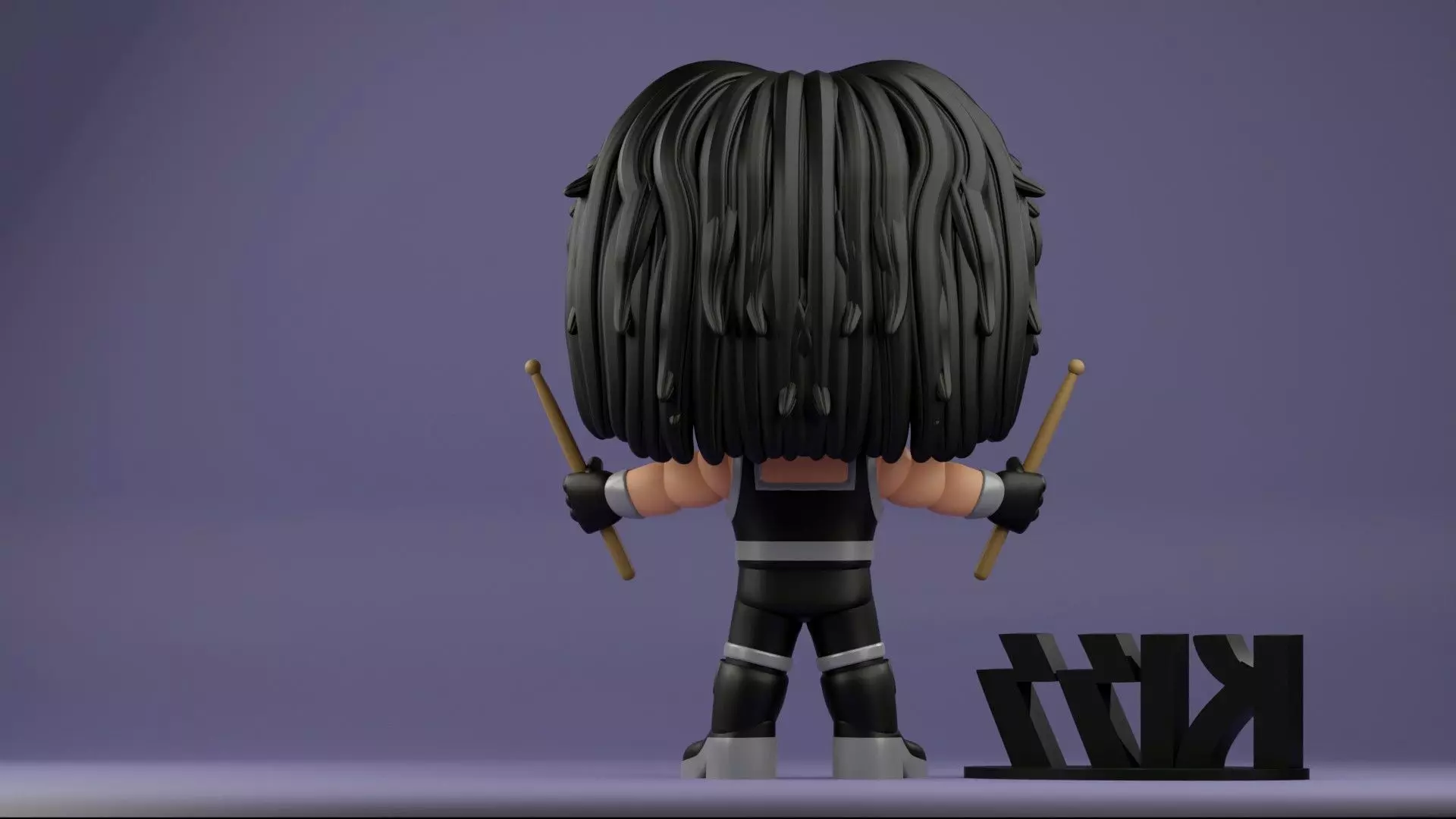  Catman KISS Rock Legend funko 3mf and stls 3D print model_9