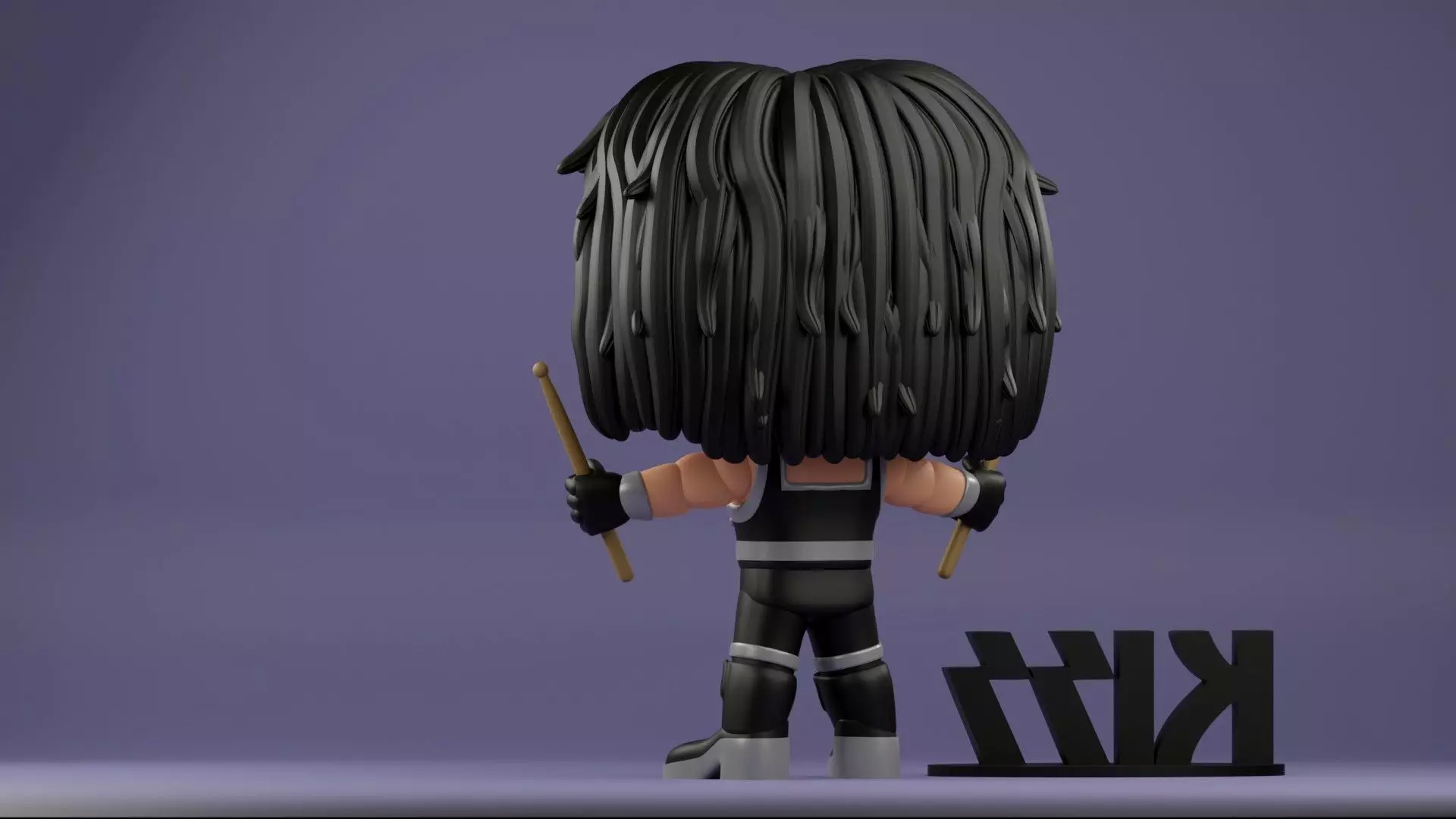  Catman KISS Rock Legend funko 3mf and stls 3D print model_8