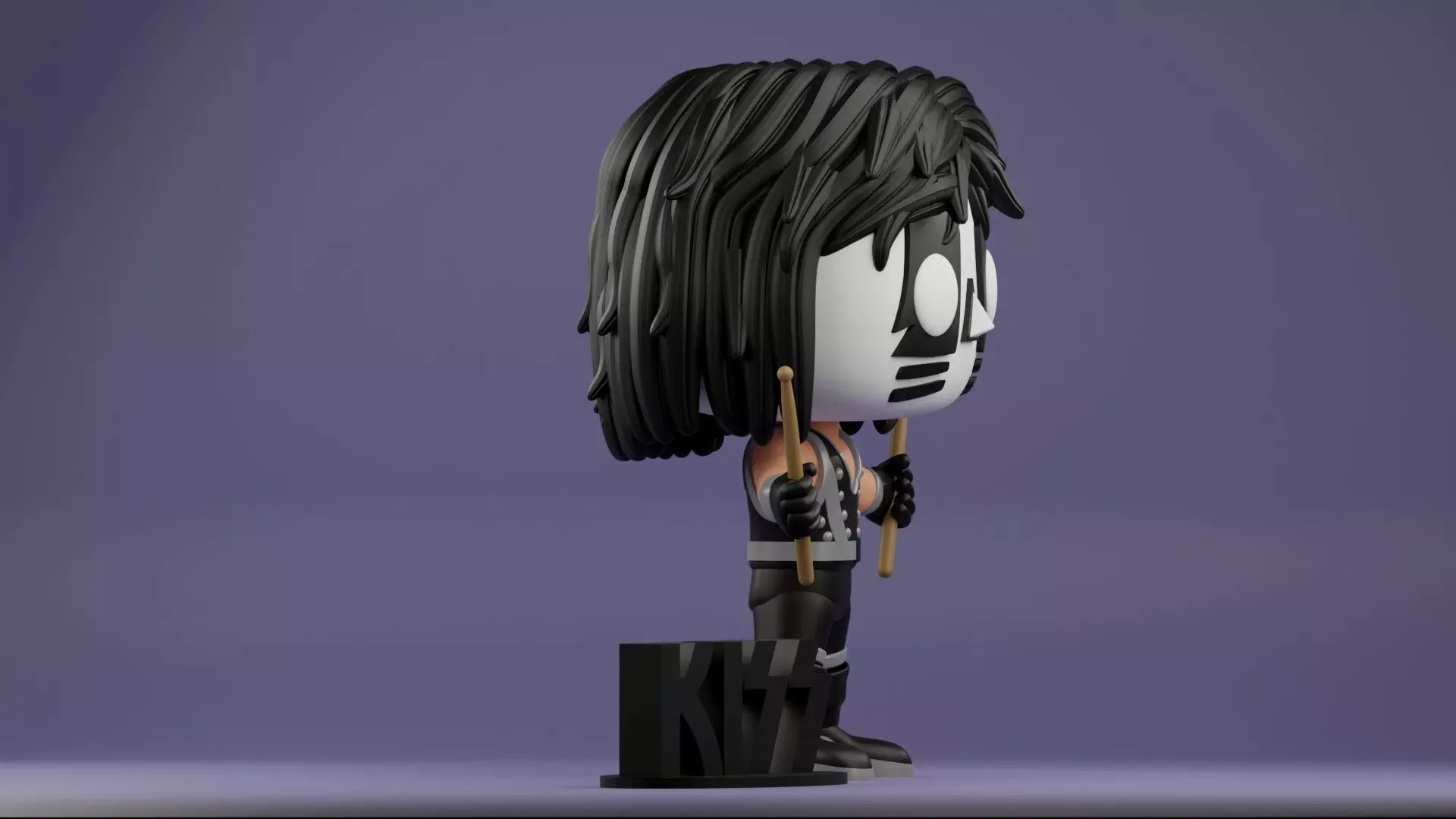  Catman KISS Rock Legend funko 3mf and stls 3D print model_13