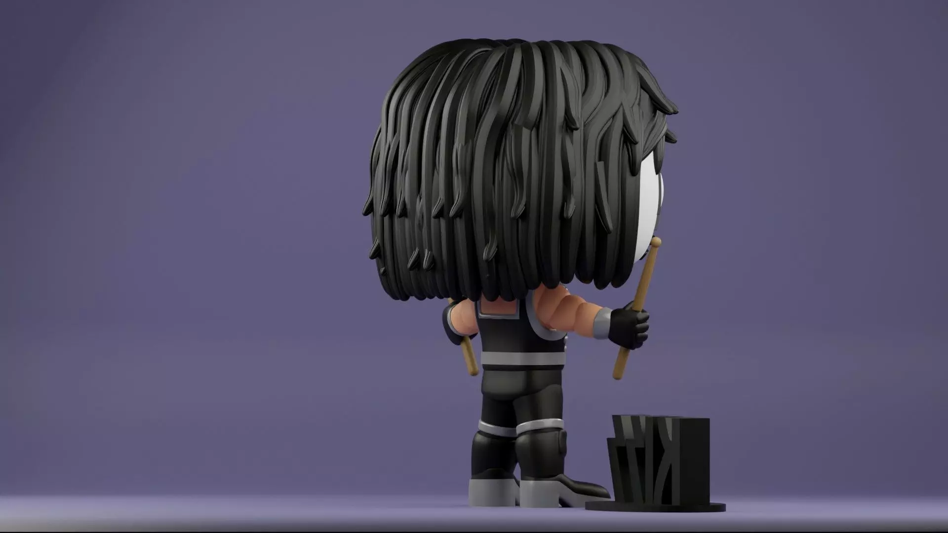  Catman KISS Rock Legend funko 3mf and stls 3D print model_11