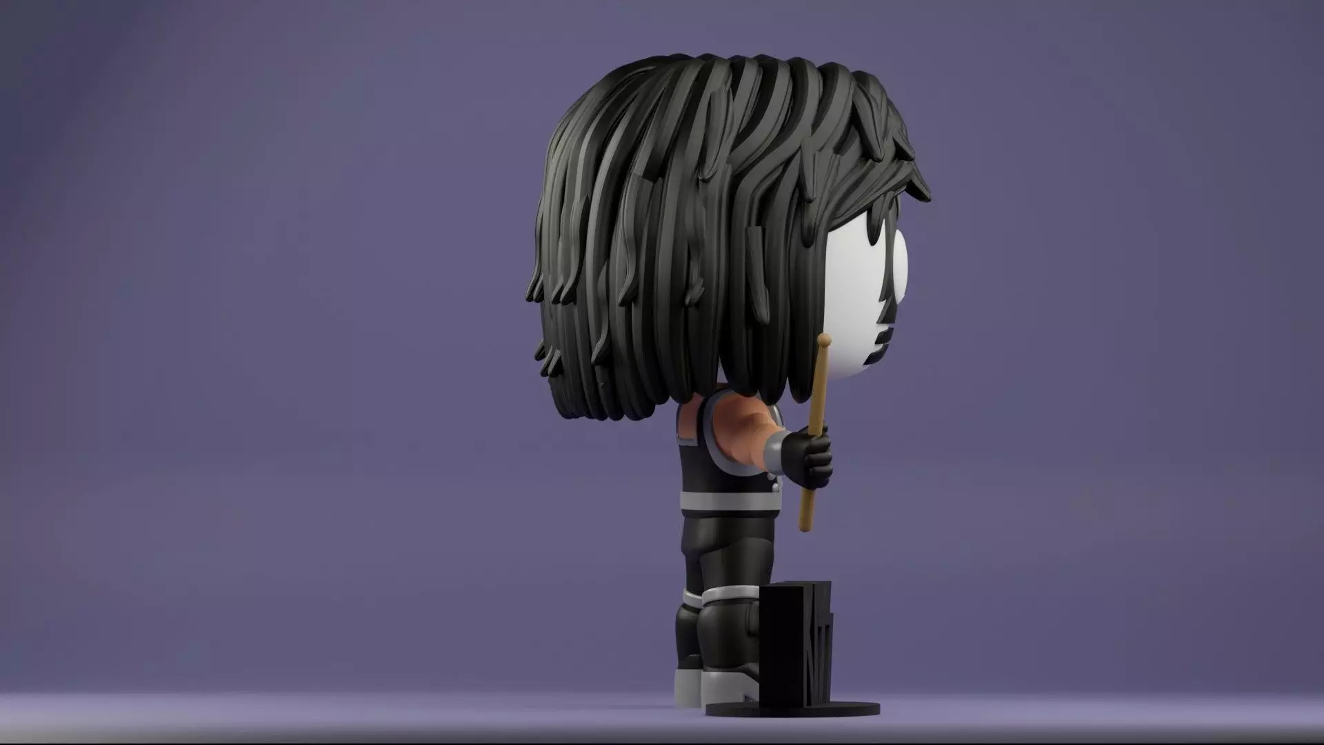  Catman KISS Rock Legend funko 3mf and stls 3D print model_12