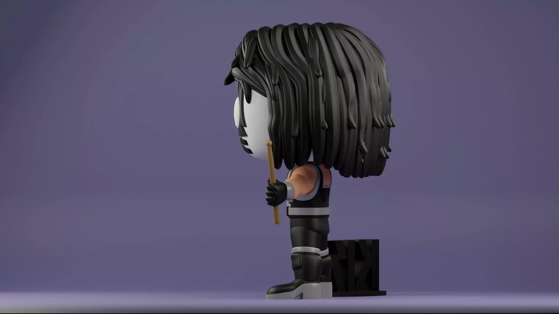  Catman KISS Rock Legend funko 3mf and stls 3D print model_6