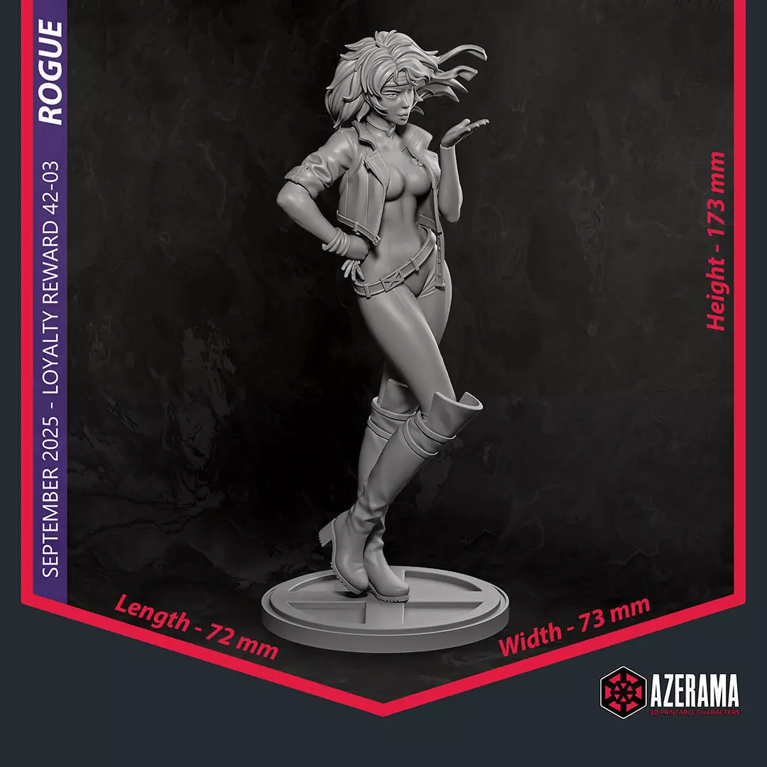 Rogue STL Ready for 3D Printing 3D print model_4