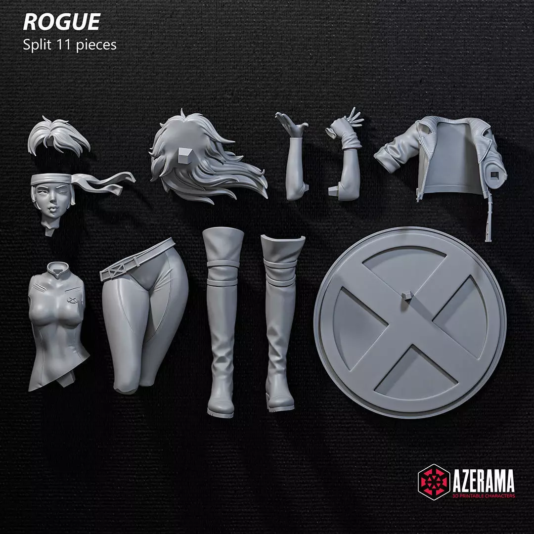 Rogue STL Ready for 3D Printing 3D print model_9