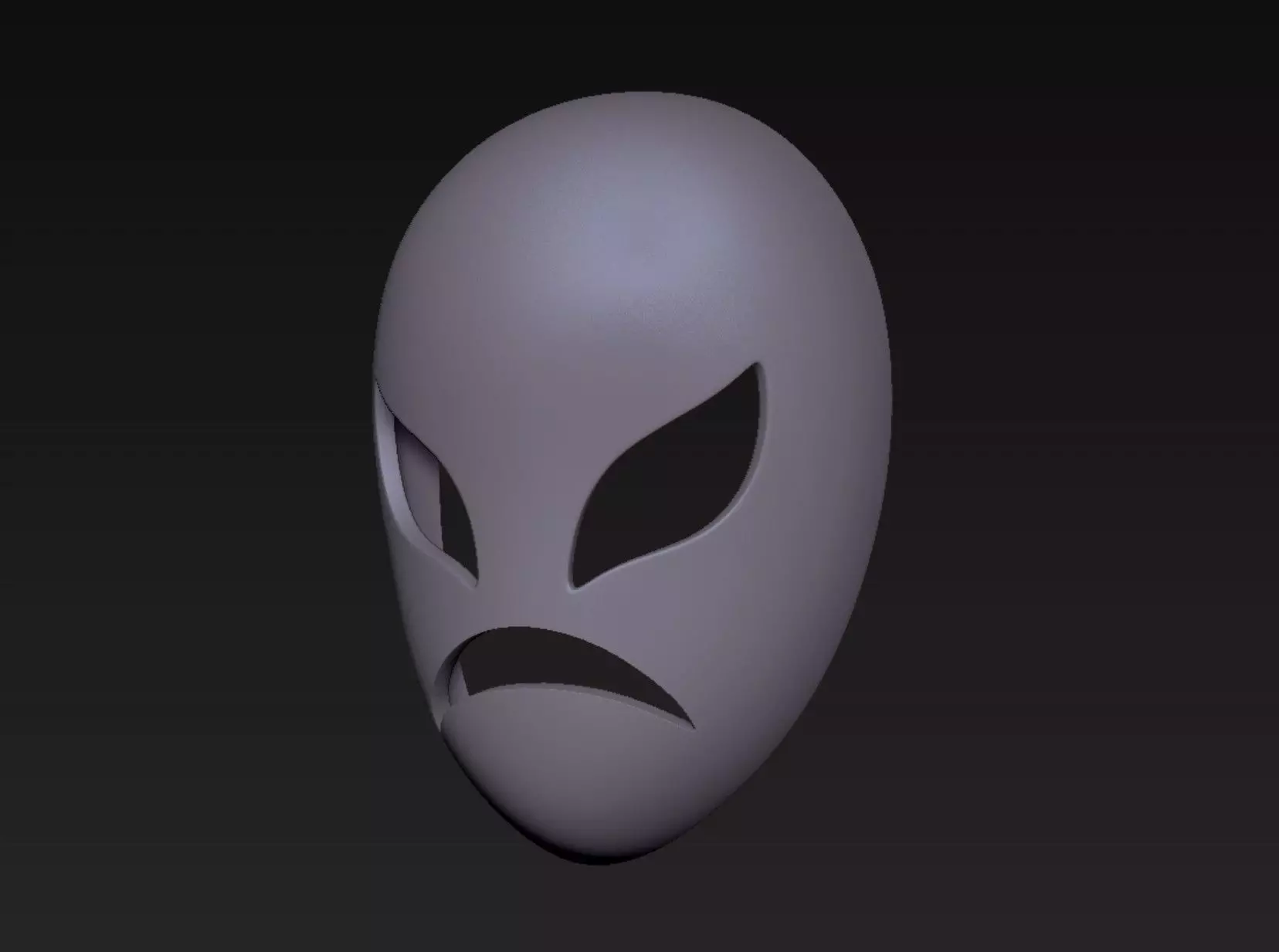Ghost Mask 3D print model