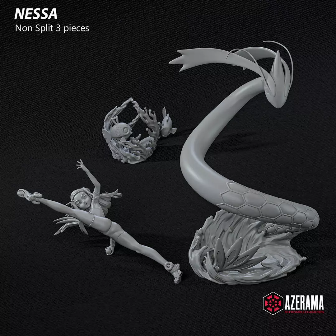 Nessa STL Ready for 3D Printing 3D print model_14