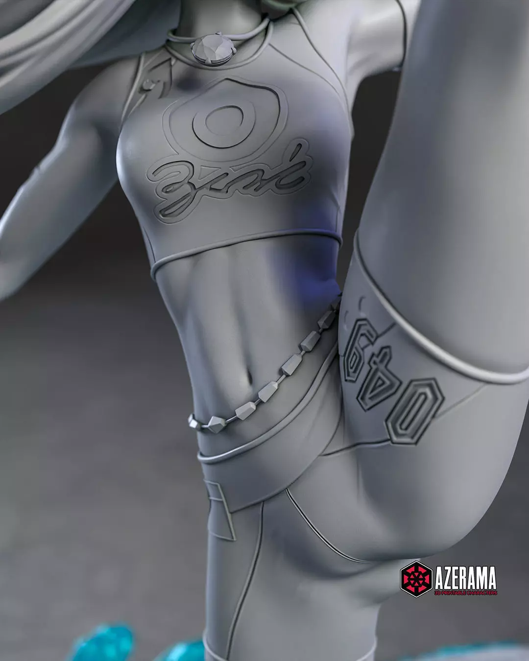 Nessa STL Ready for 3D Printing 3D print model_10