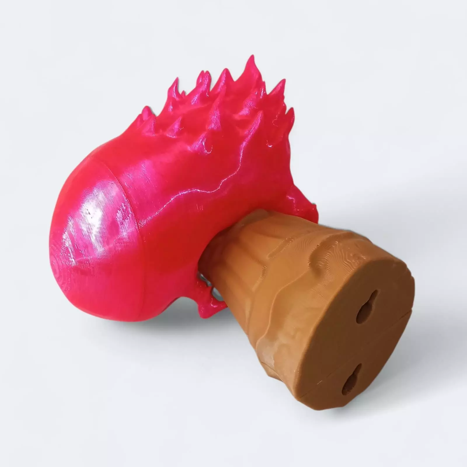 Calcifer Howls Moving Castle Ghibli decoration 3D print model_3