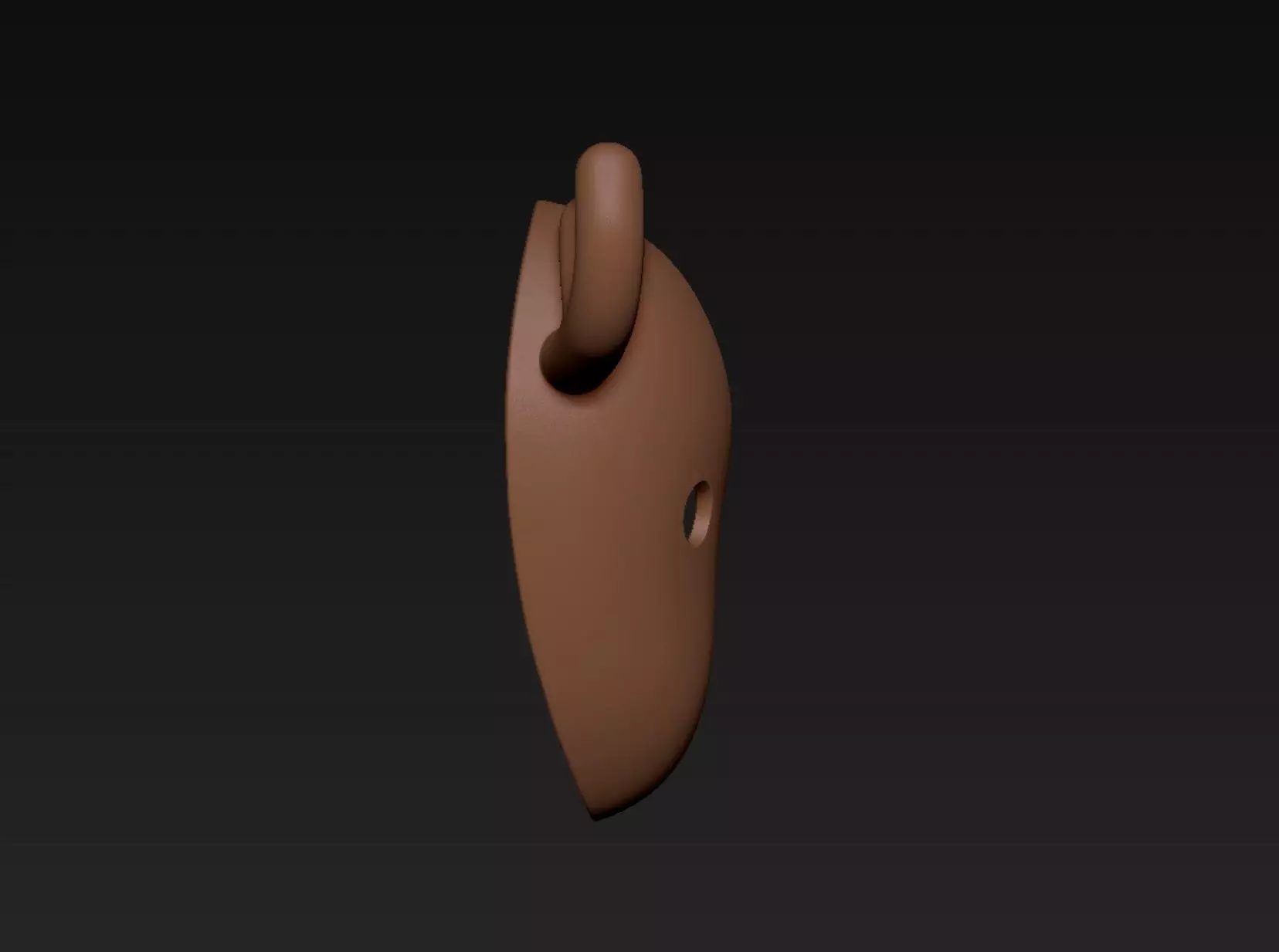 Reindeer Mask 3D print model_2