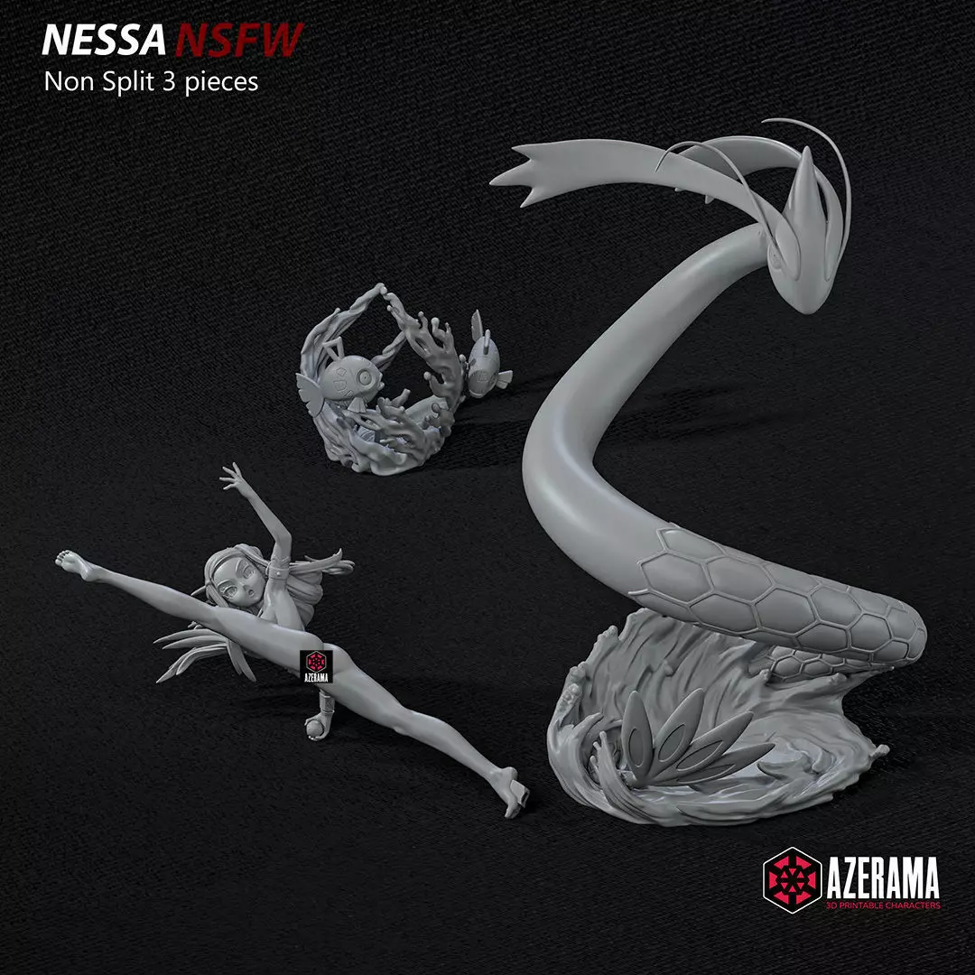 Nessa NSFW STL Ready for 3D Printing 3D print model_5