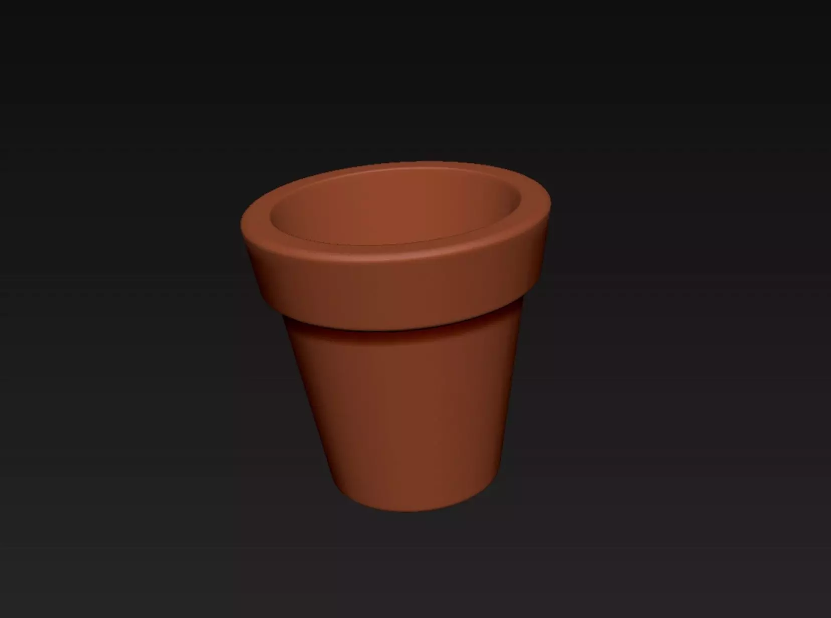 Flower Pot 3D print model_0
