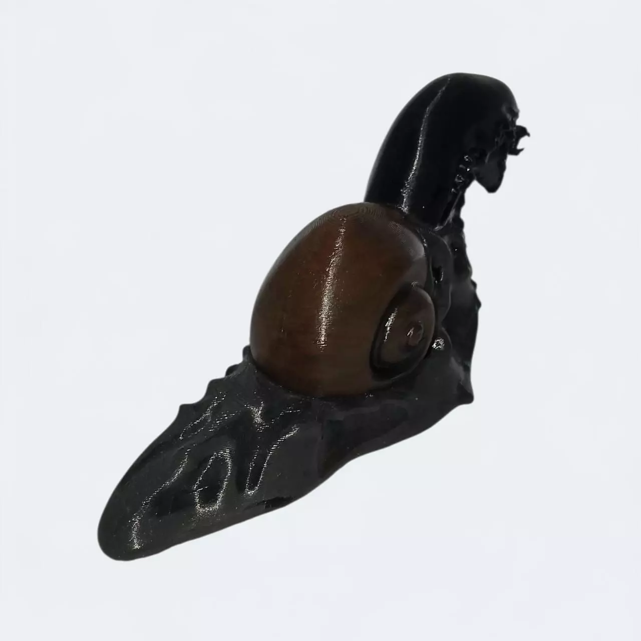 Xenomorph Snail home Decor Alien 3D print model_3