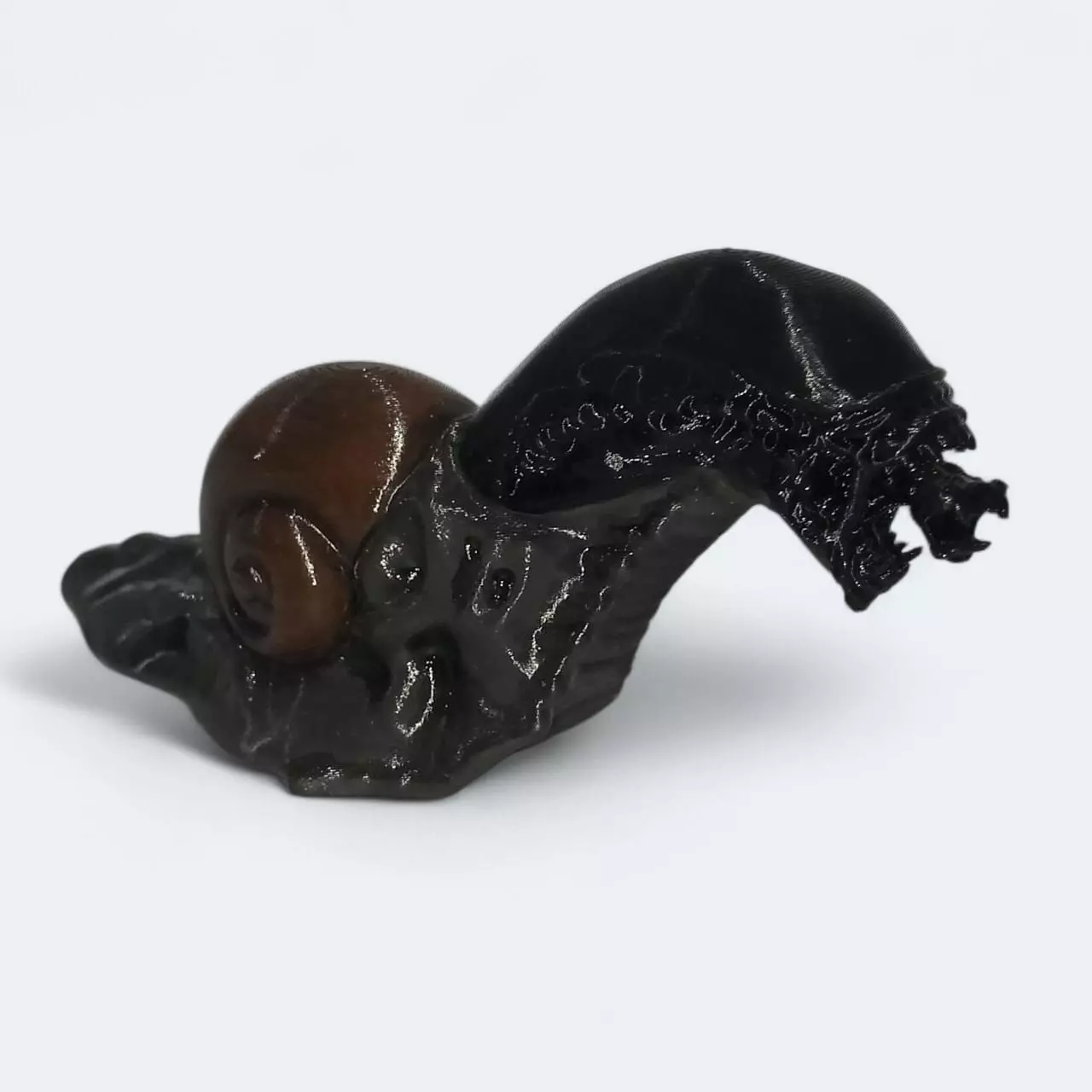 Xenomorph Snail home Decor Alien 3D print model_0