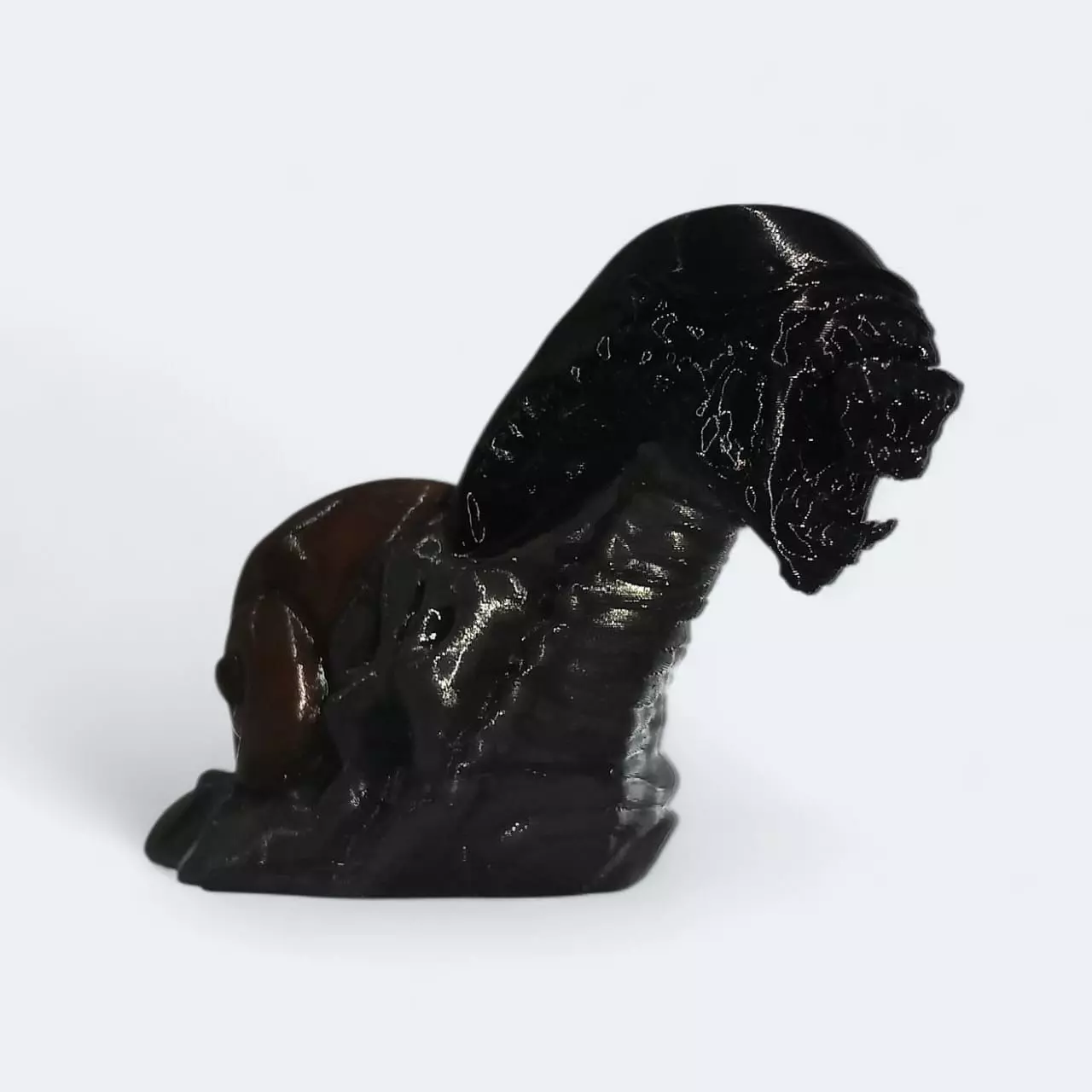 Xenomorph Snail home Decor Alien 3D print model_1