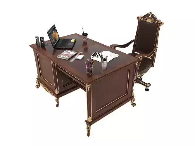 Classic European Style Working Table 3