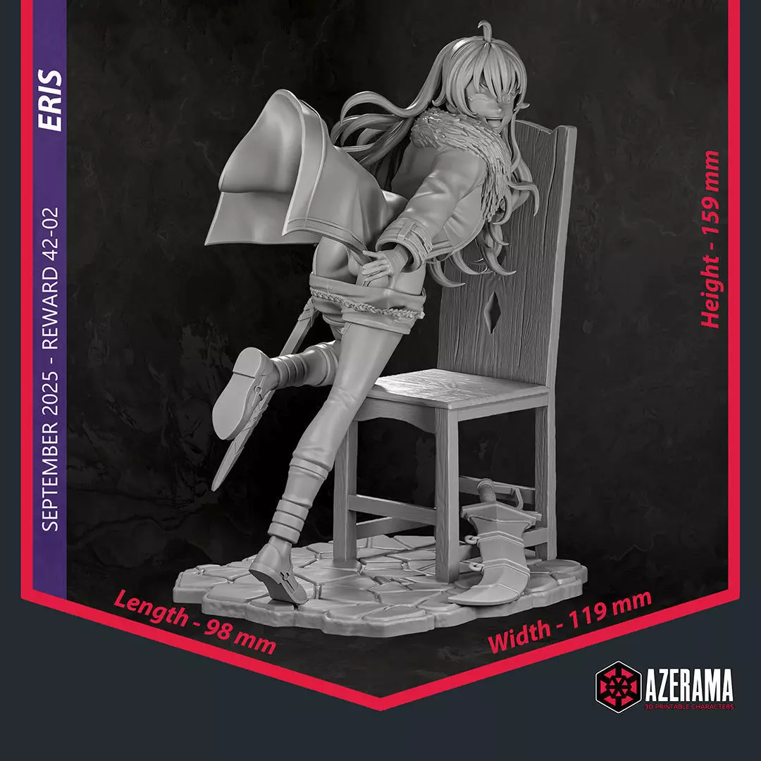 Eris Boreas Greyrat STL Ready for 3D Printing 3D print model_1