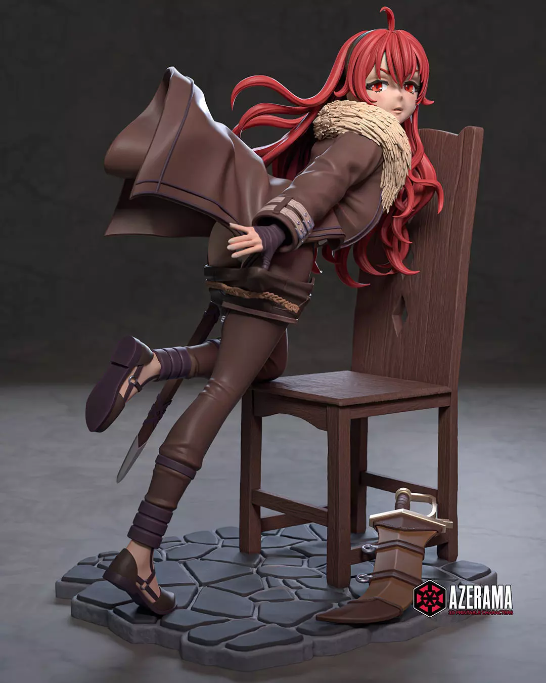 Eris Boreas Greyrat STL Ready for 3D Printing 3D print model_2