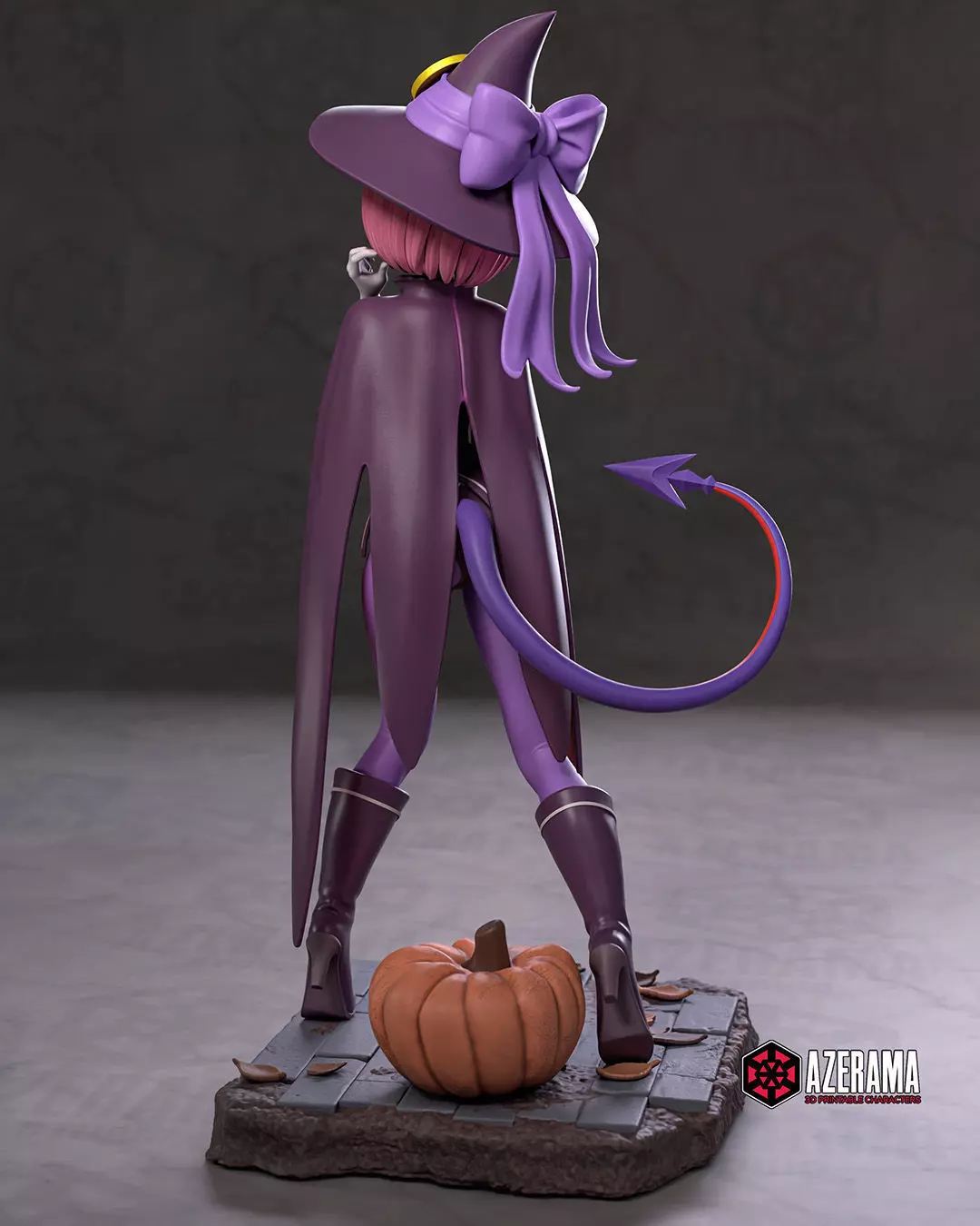 Spooky Ram STL Ready for 3D Printing 3D print model_9