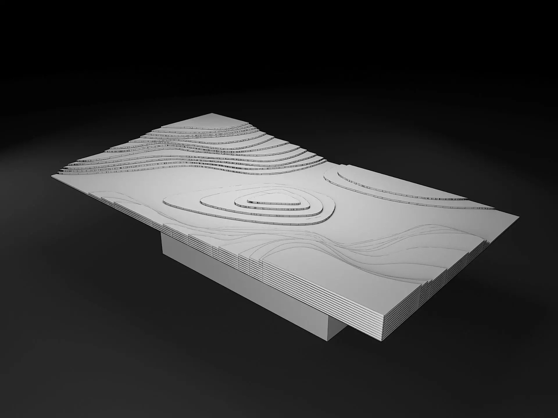 Epoxy Resin Coffee Table Collection 3D model_15