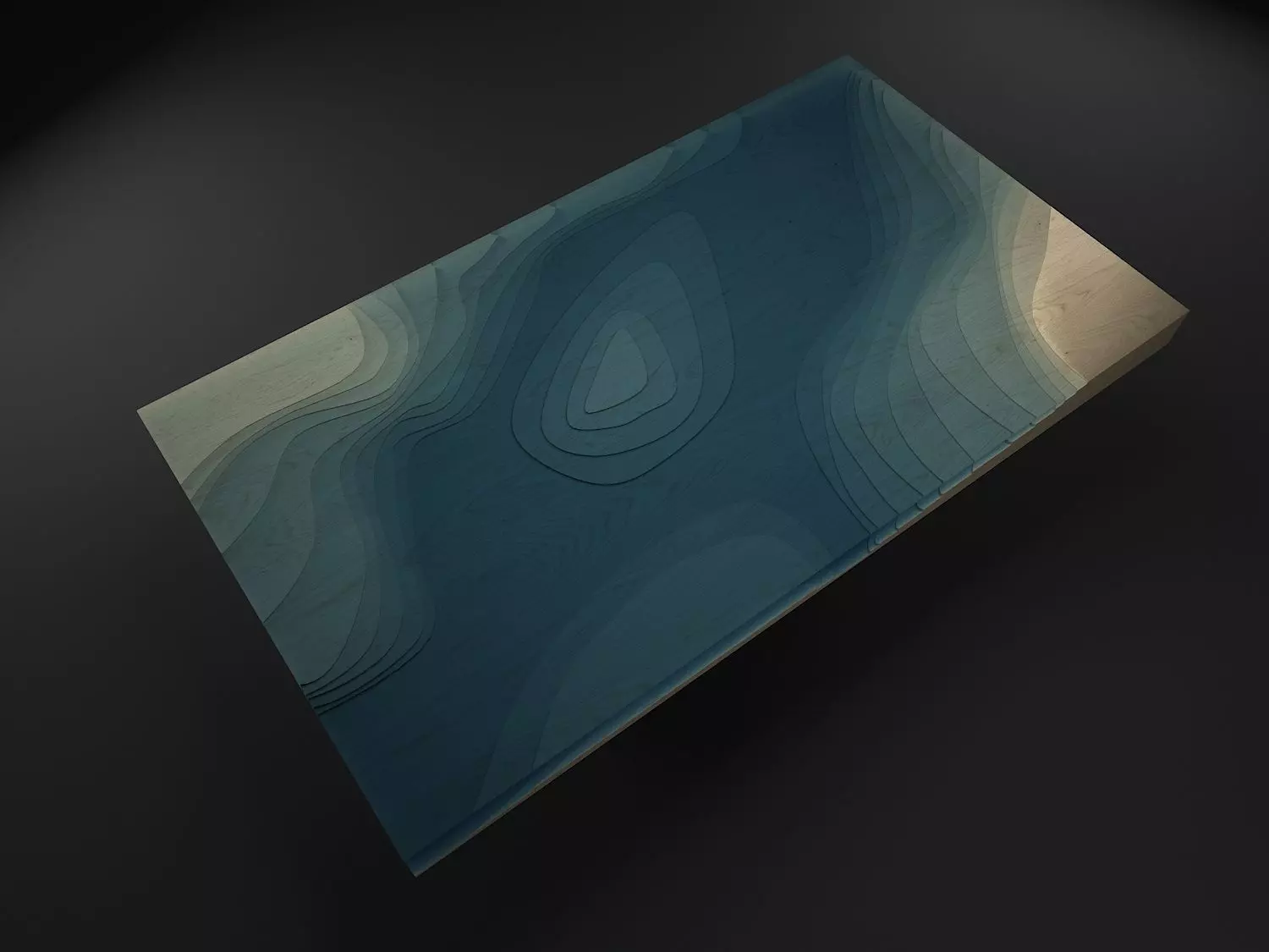 Epoxy Resin Coffee Table Collection 3D model_9