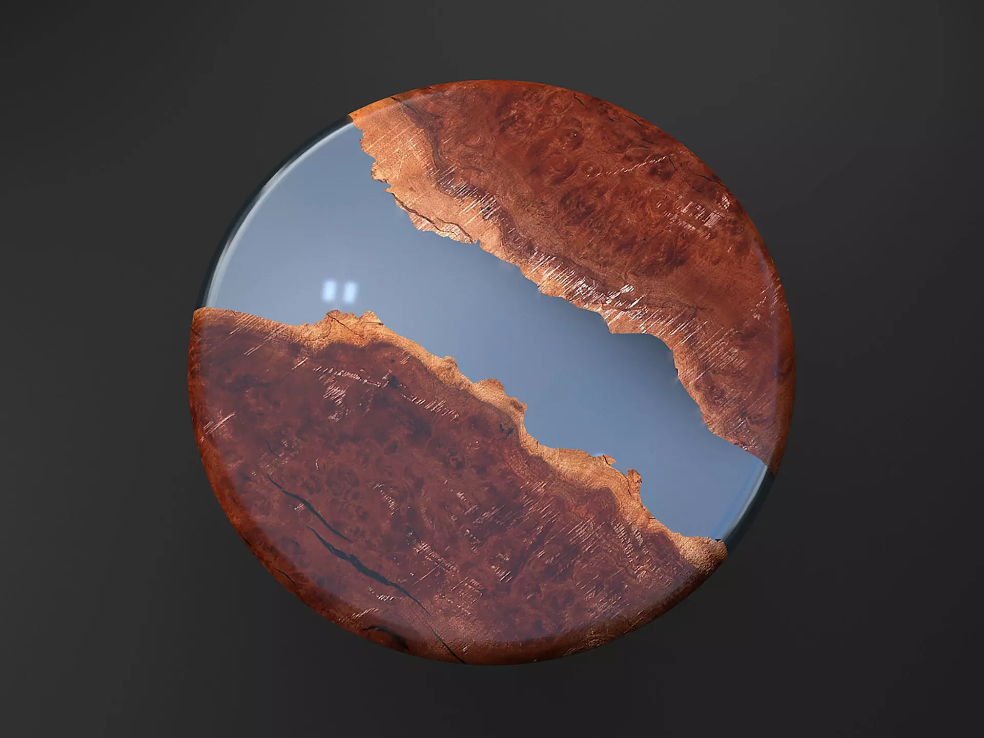 Epoxy Resin Coffee Table Collection 3D model_13