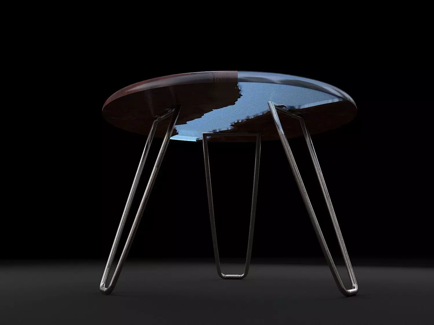 Epoxy Resin Coffee Table Collection 3D model_12