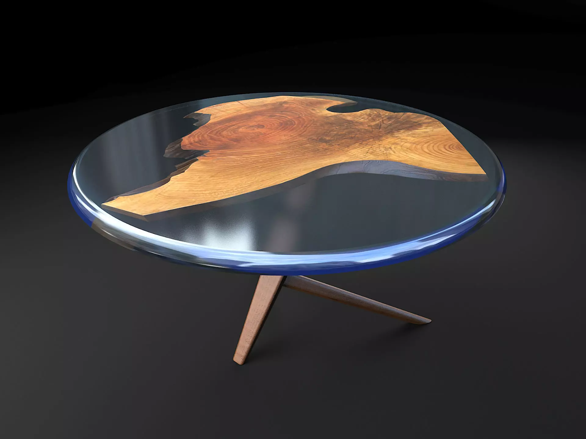 Epoxy Resin Coffee Table Collection 3D model_7