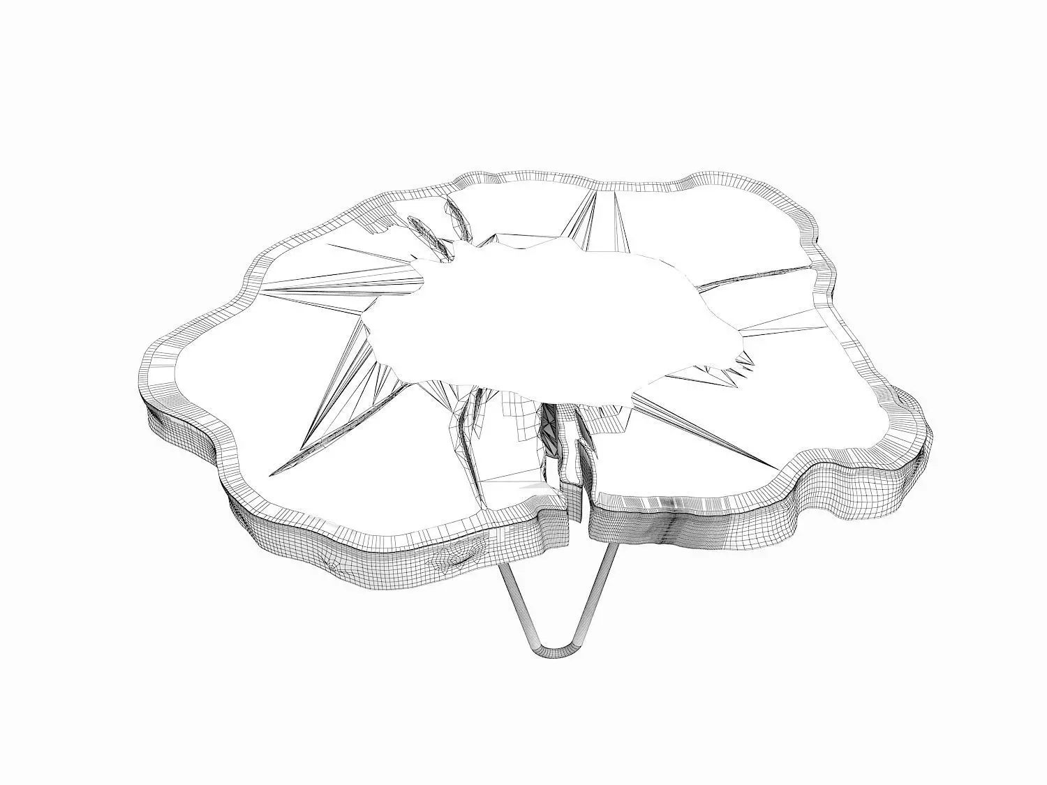 Epoxy Resin Coffee Table Collection 2 3D model_15