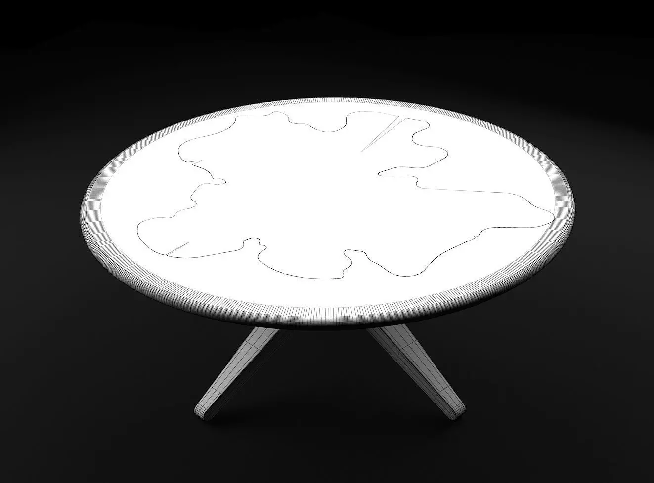 Epoxy Resin Coffee Table Collection 2 3D model_17