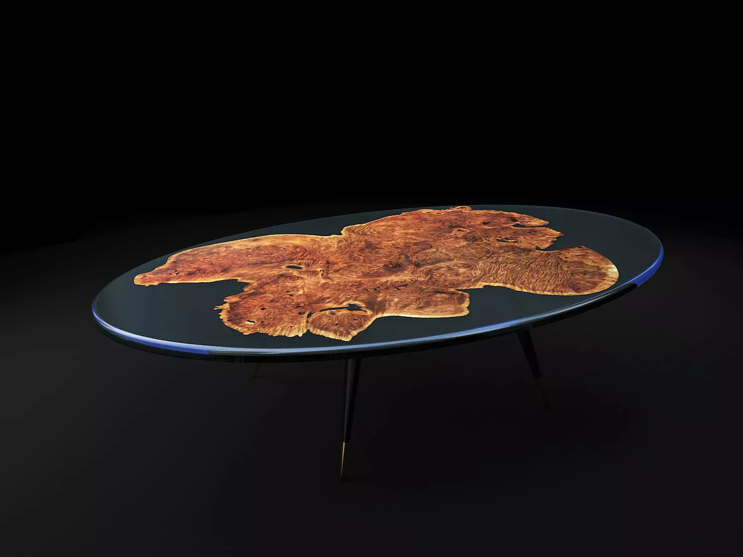 Epoxy Resin Coffee Table Collection 2 3D model_2