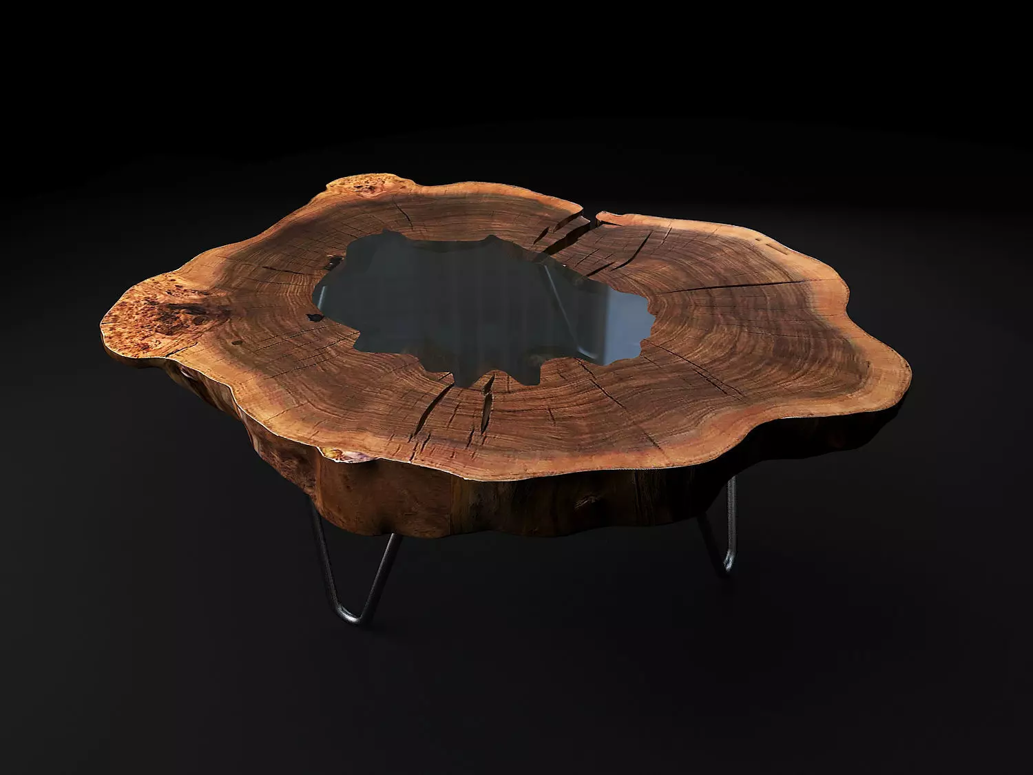 Epoxy Resin Coffee Table Collection 2 3D model_3