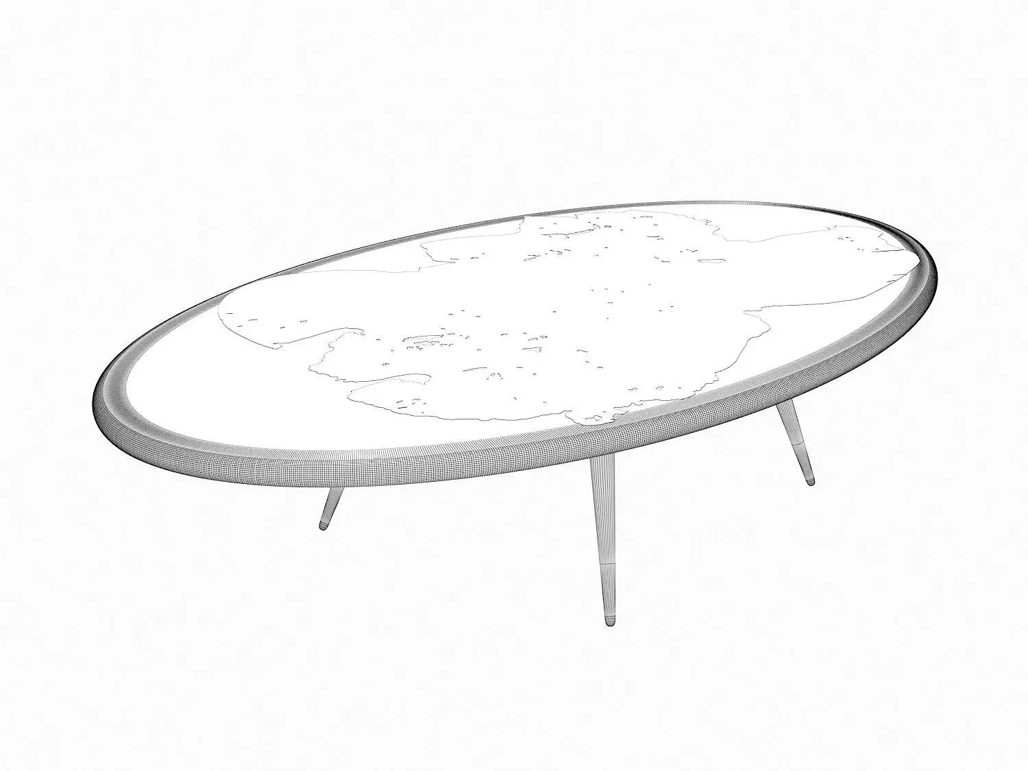 Epoxy Resin Coffee Table Collection 2 3D model_16