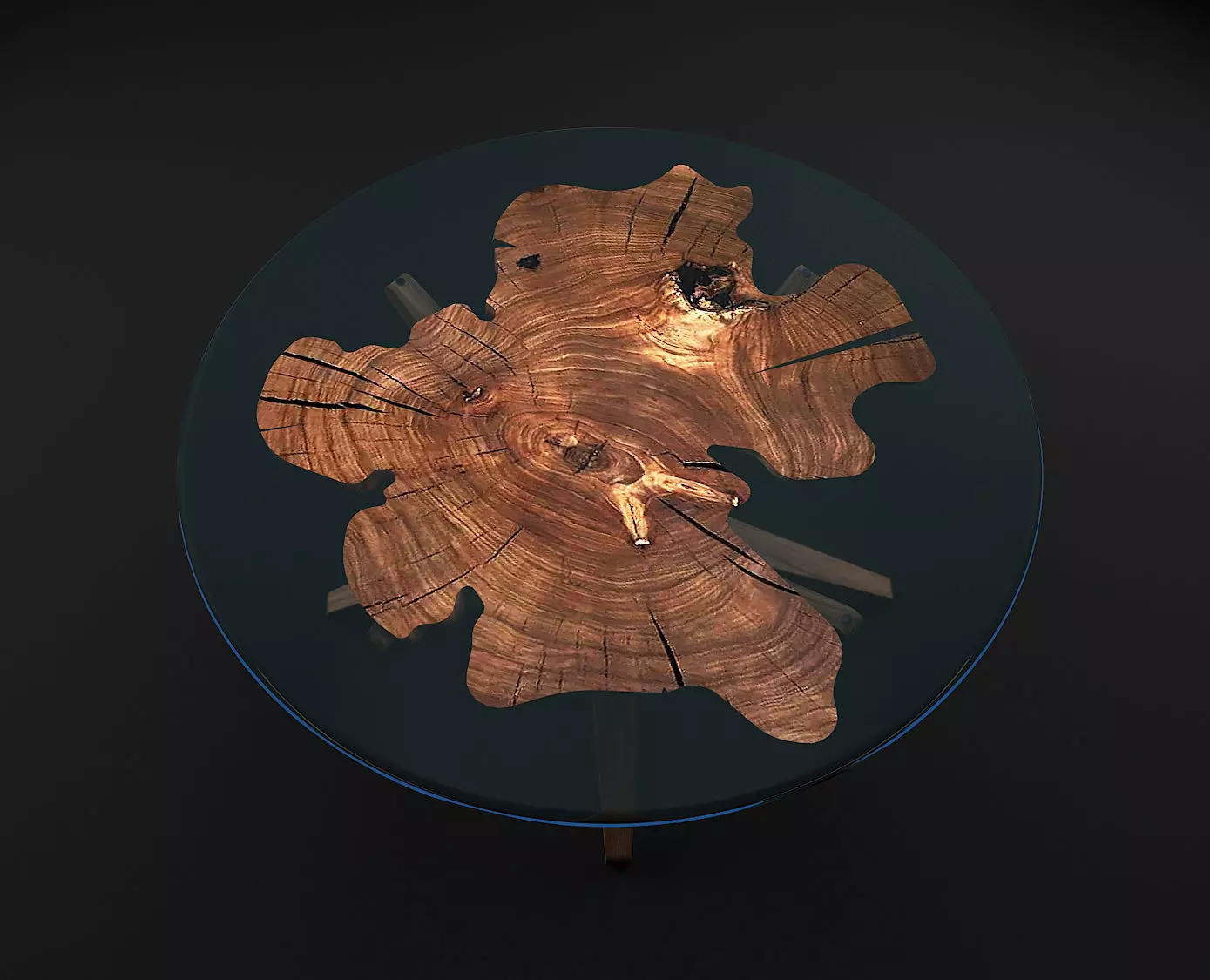 Epoxy Resin Coffee Table Collection 2 3D model_8