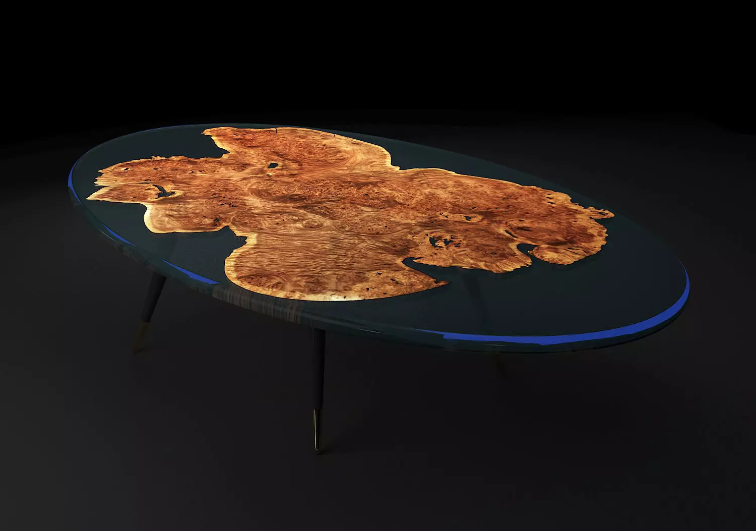 Epoxy Resin Coffee Table Collection 2 3D model_6