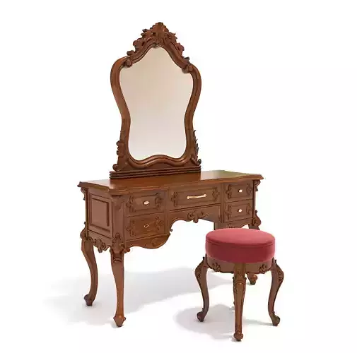 Classic European Style Dressing Table