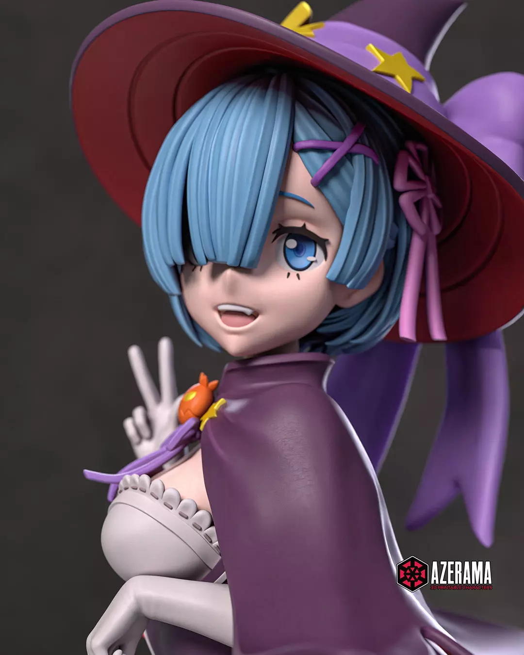 Spooky Rem STL Ready for 3D Printing 3D print model_5