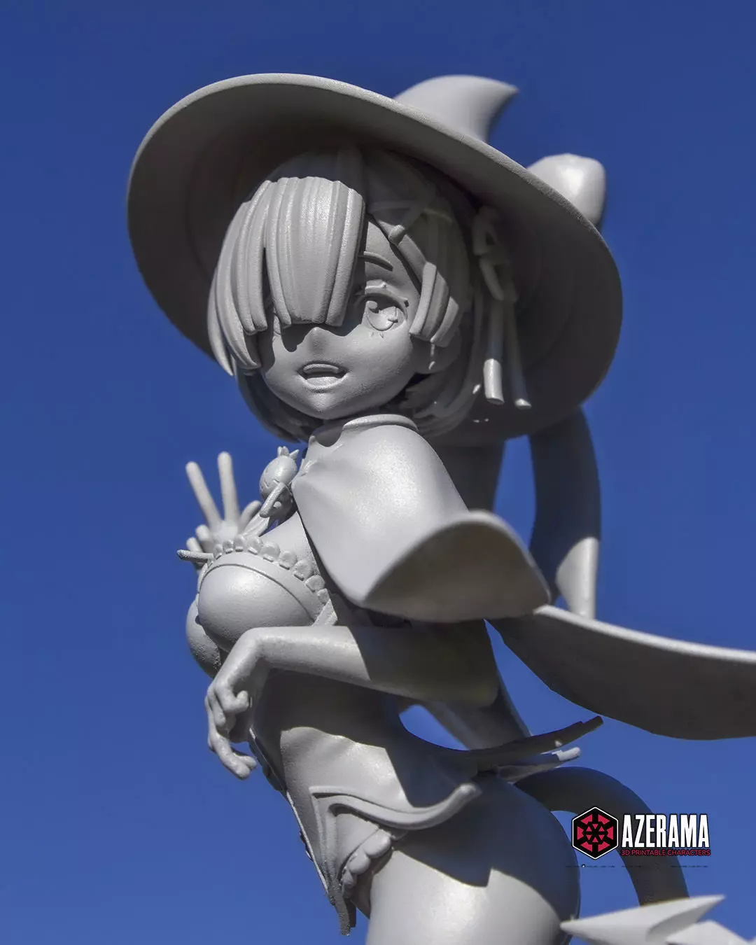 Spooky Rem STL Ready for 3D Printing 3D print model_3